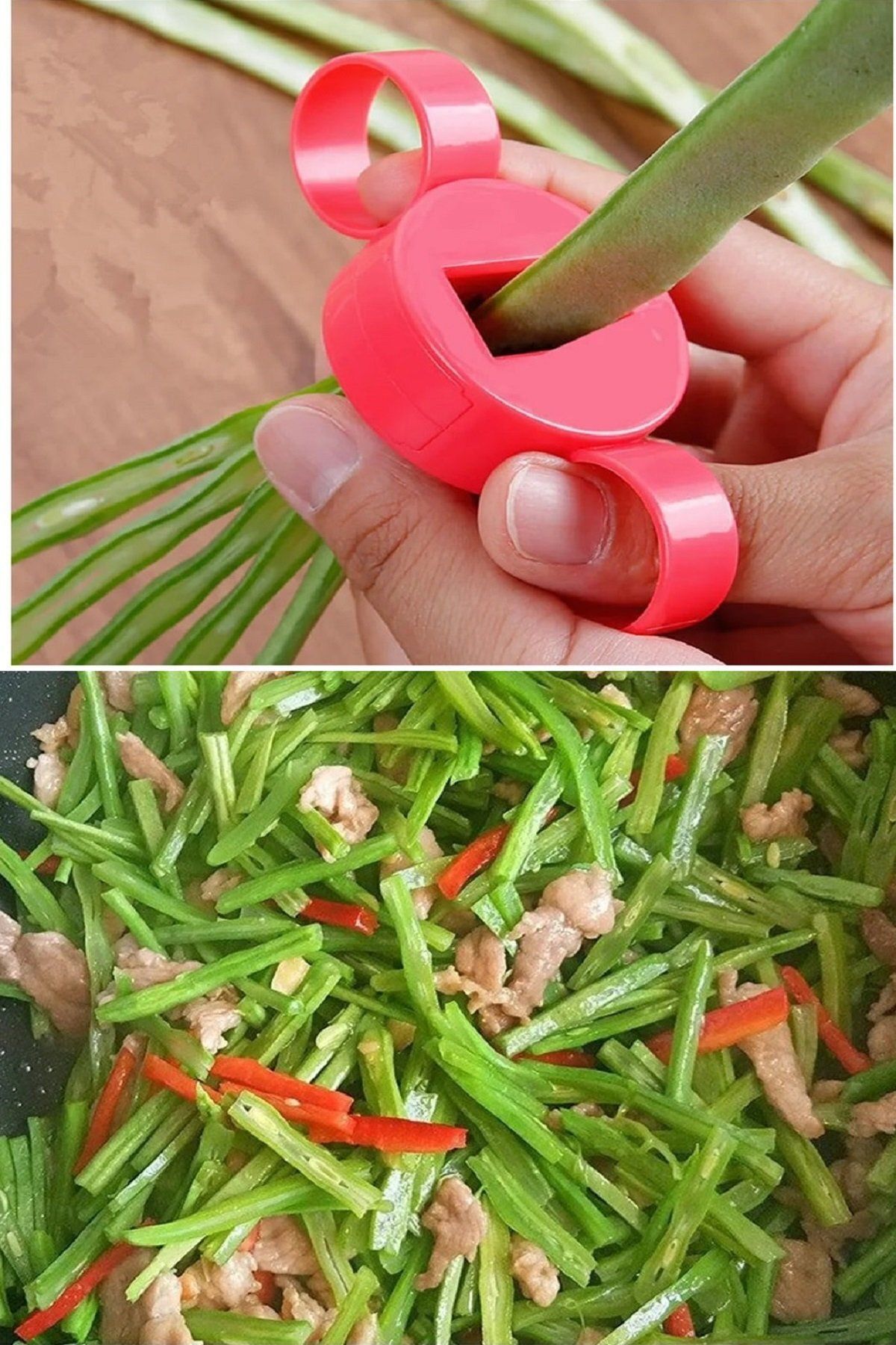 MarDyHome-Adjustable Green Bean Slicer Cutter Practical Okra Pods Vs Shredder Slicer 4