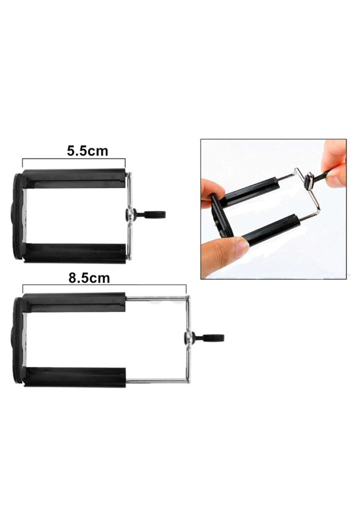 Menessa World Navigasyon Telefon Tutucu Aparat Tripod Bağlantısı