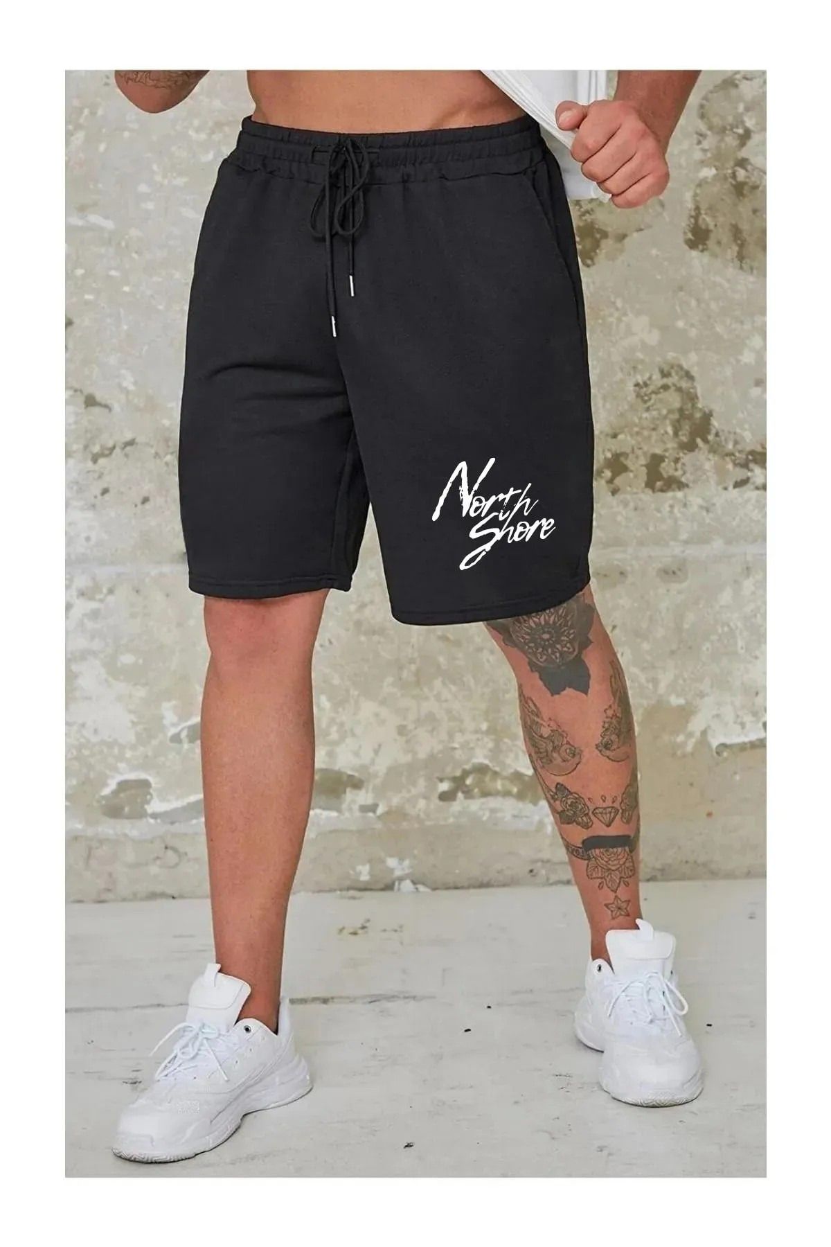 Drapara Sportwear Company BROOKLYN Baskılı Şort