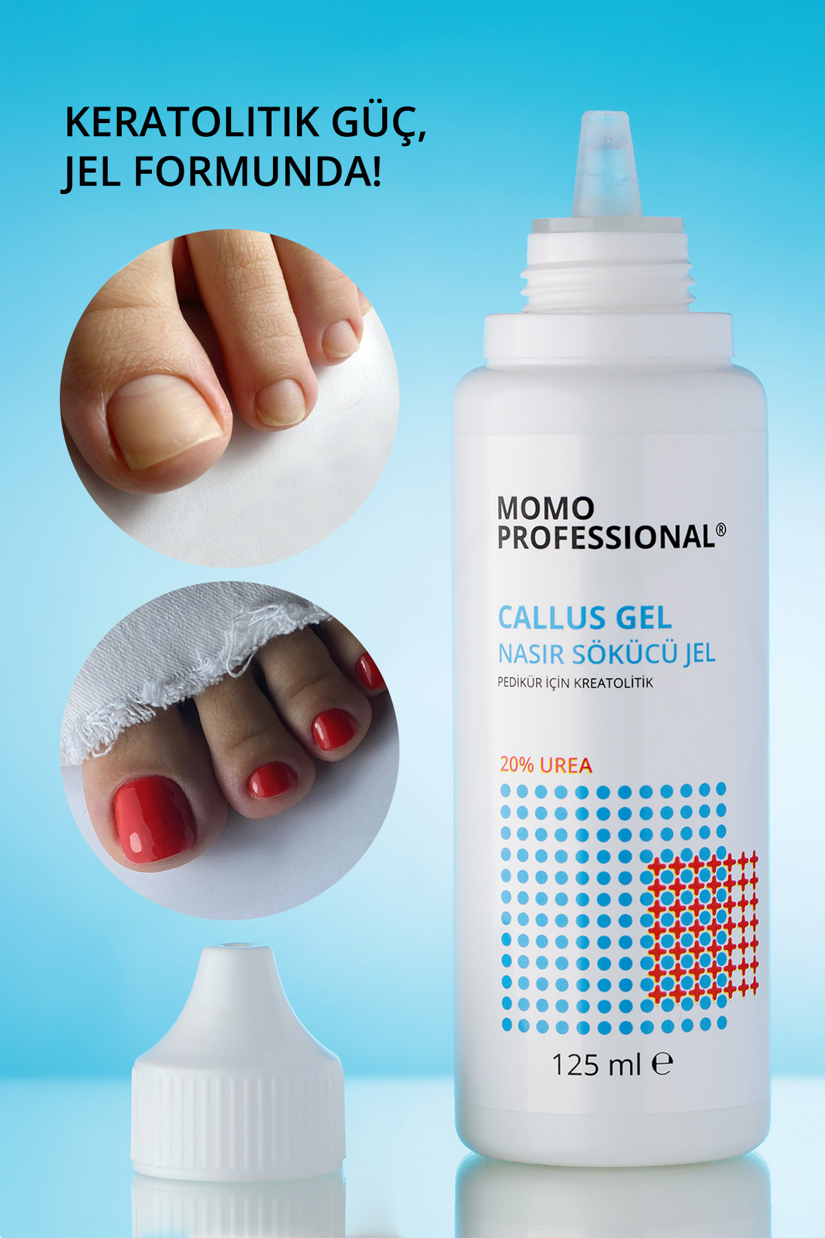 Callus Gel, Nasır Sökücü Jel, Pedikür Için Keratolitik Jel, 125 ml — 1900107G08S10KR00 — تصویر 7 از 8