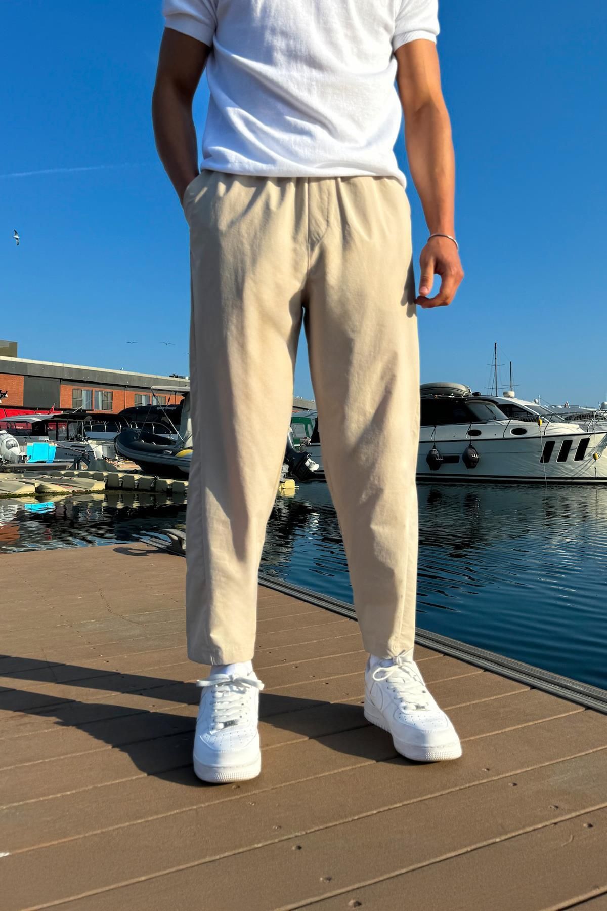Flaw Wear Paraşüt Kumaş Boyfriend Kalıp Pantolon
