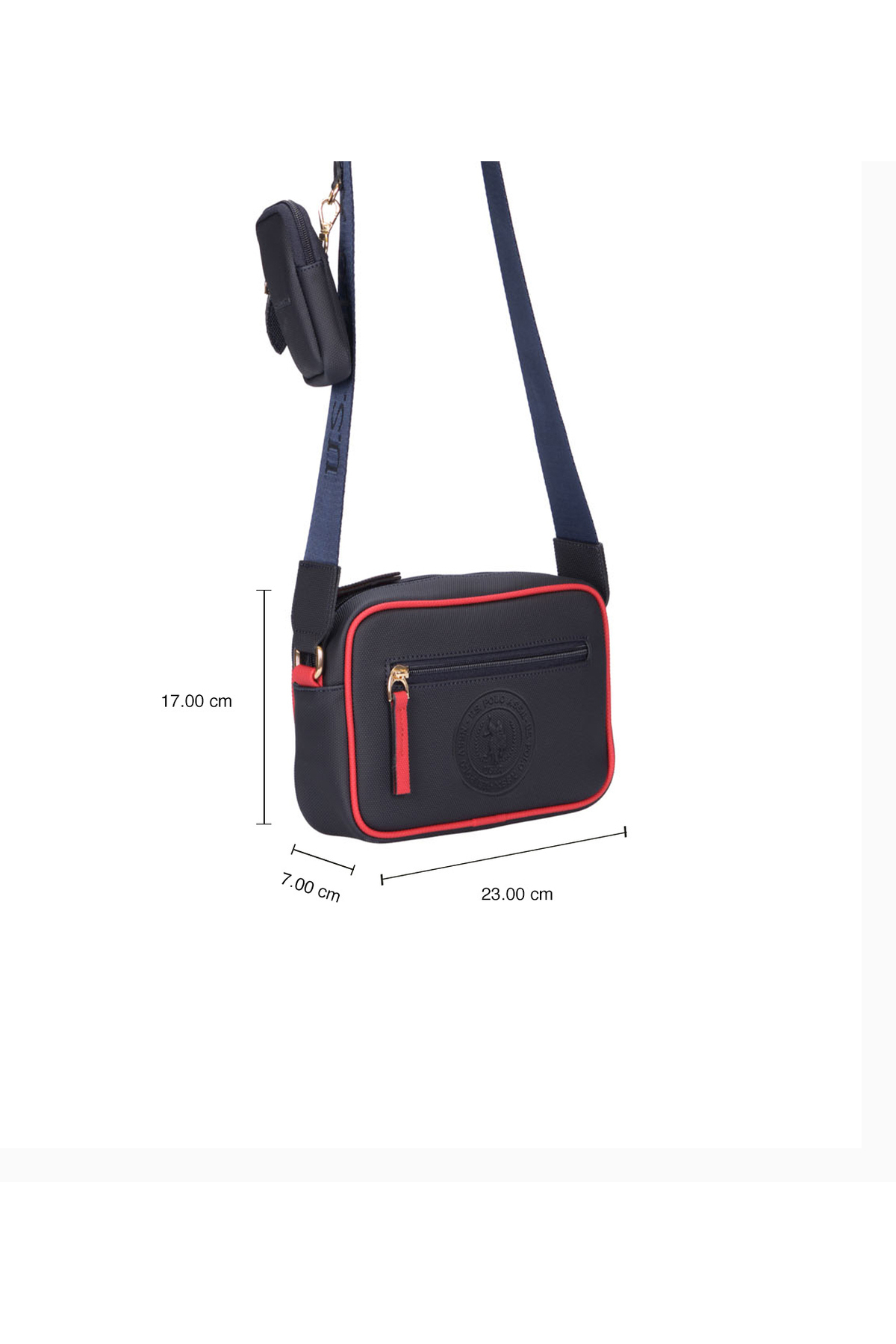 کیف پستی زنانه راسته | یو اس پولو U.S. Polo Assn. US8520 - تصویر 8