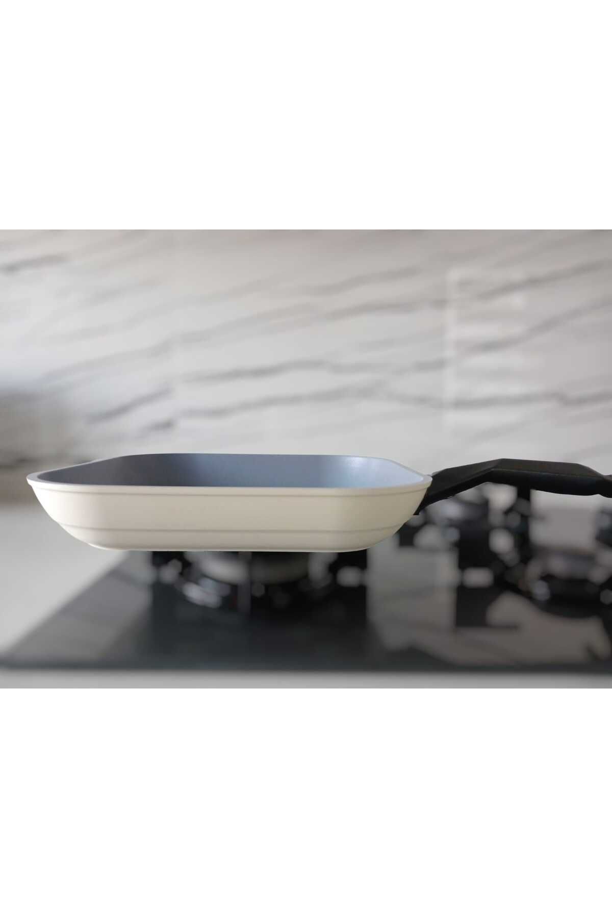 RaleHome Krem Izgara Tavası 28 Cm