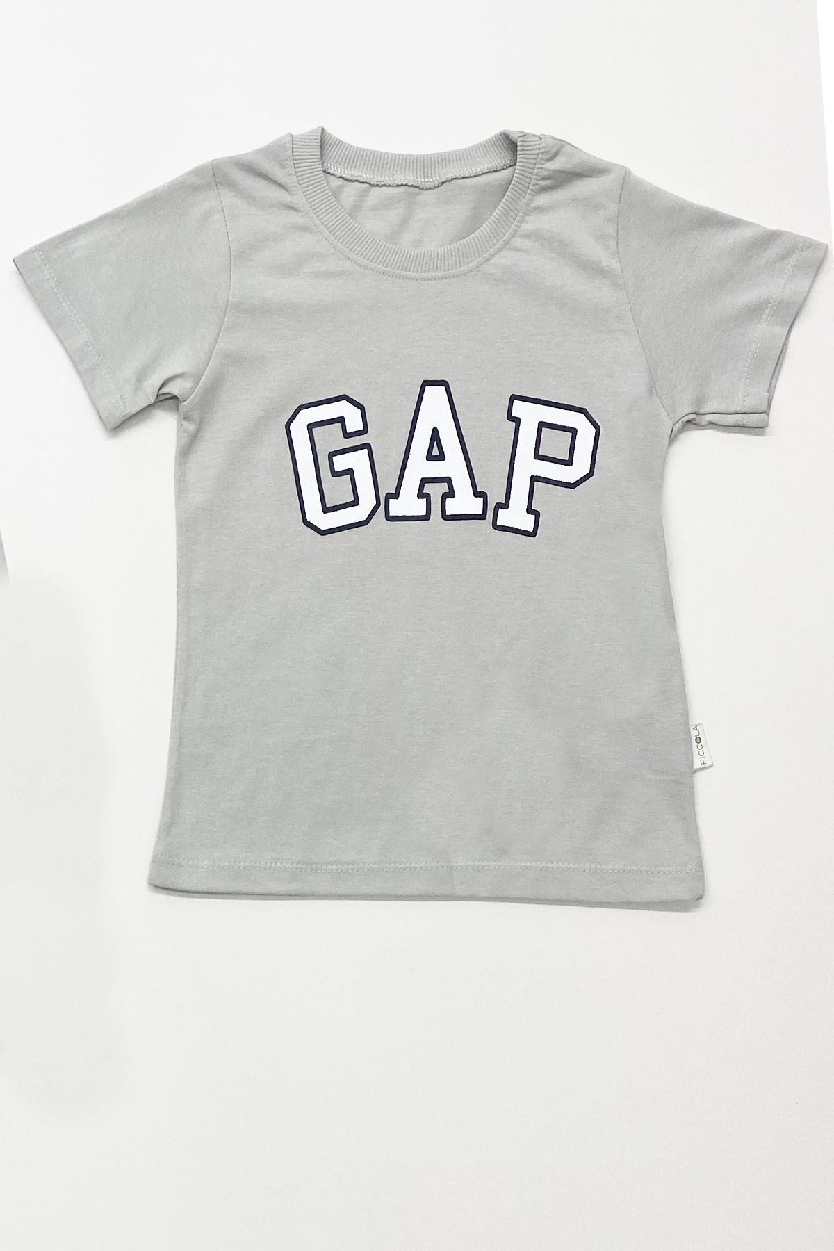 HÇM-Boy's Top and Bottom Set with Text Printed Short Sleeves B45 2