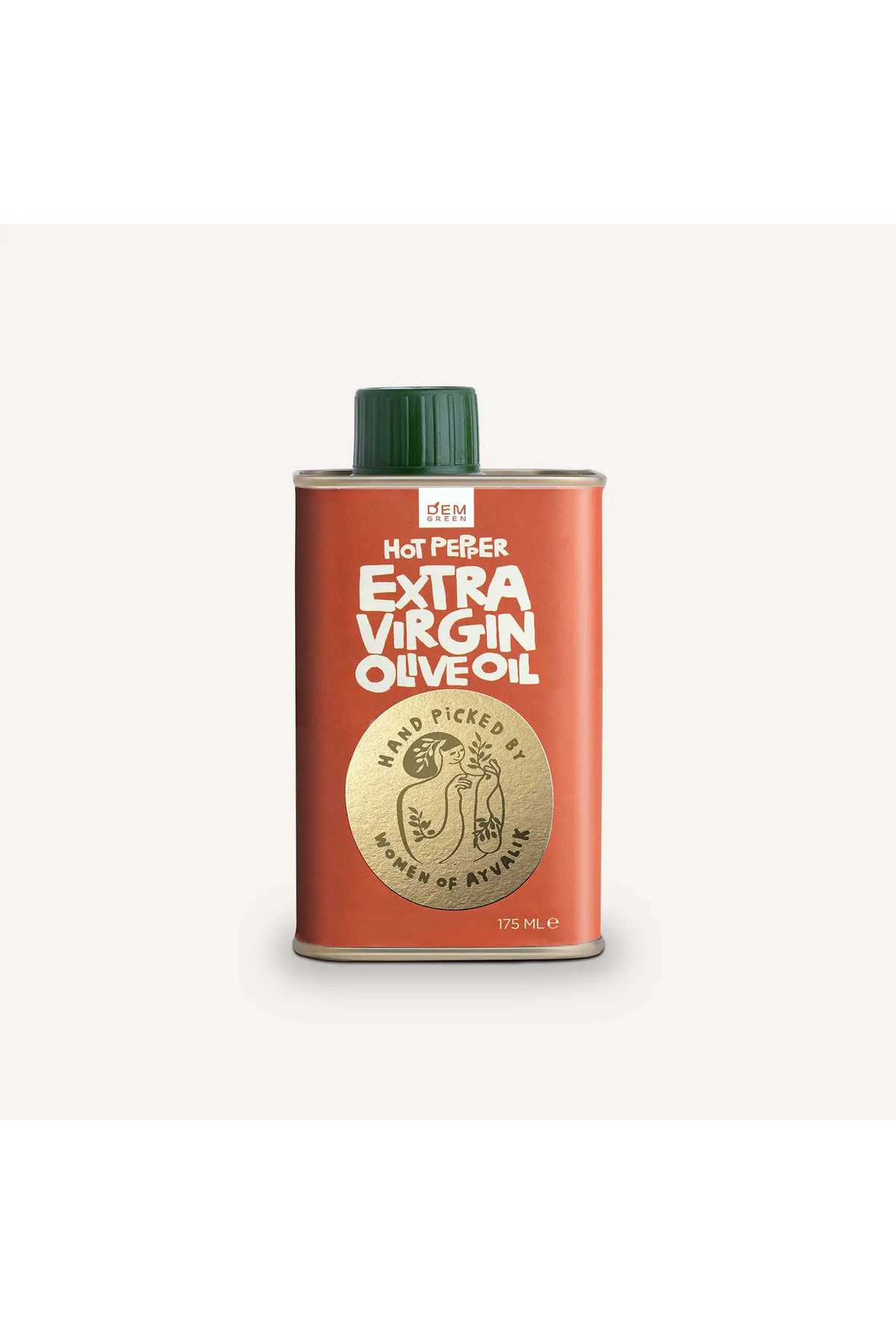 Demgreen Acı Biber Aromalı Sızma Zeytinyağı - 175 ml Teneke Kutu