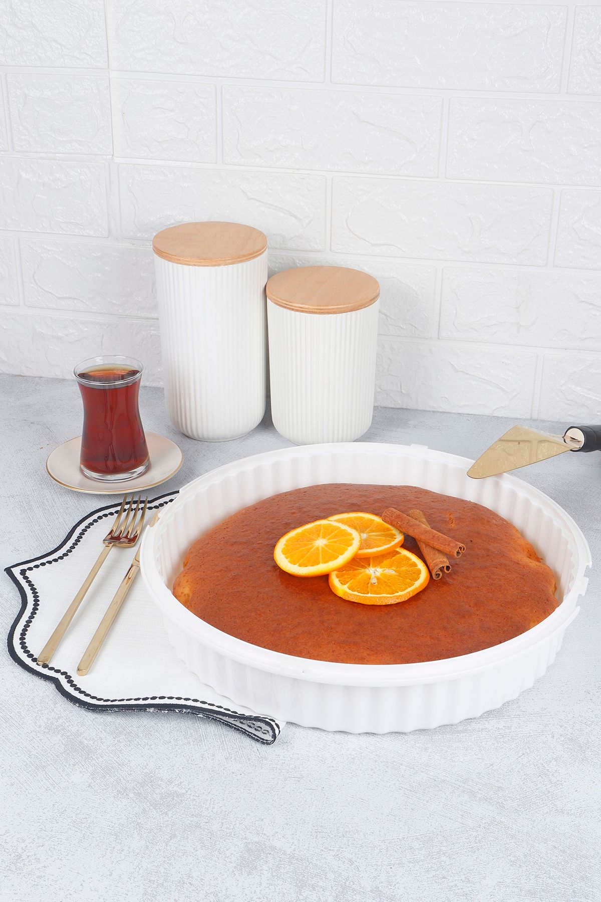 HOMENIVA-Cake Cake Pastry Transport Container Multi-Purpose Storage Box 3800 ml Storage Container 3
