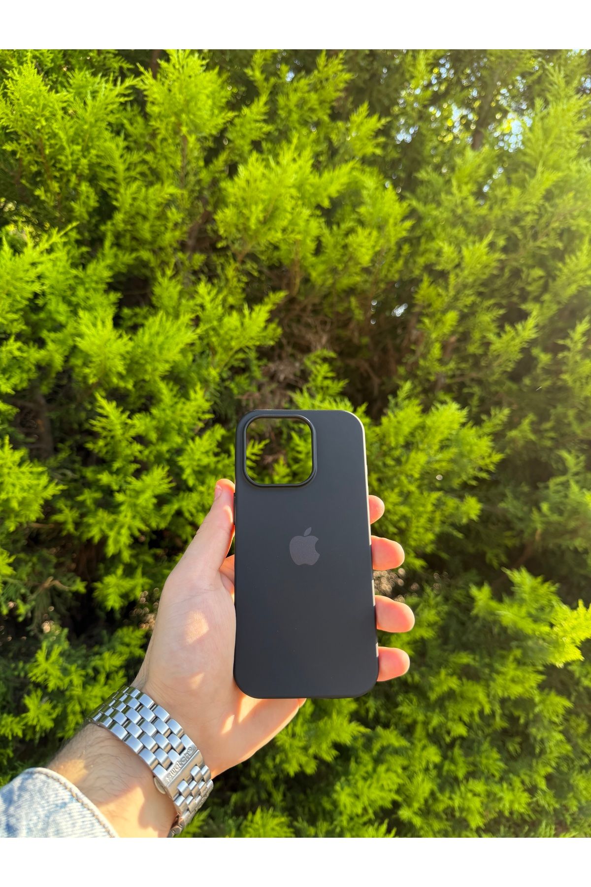 Thelioncase Apple iPhone 16 Pro Lansman Uyumlu İçi Kadife Silikon Kılıf