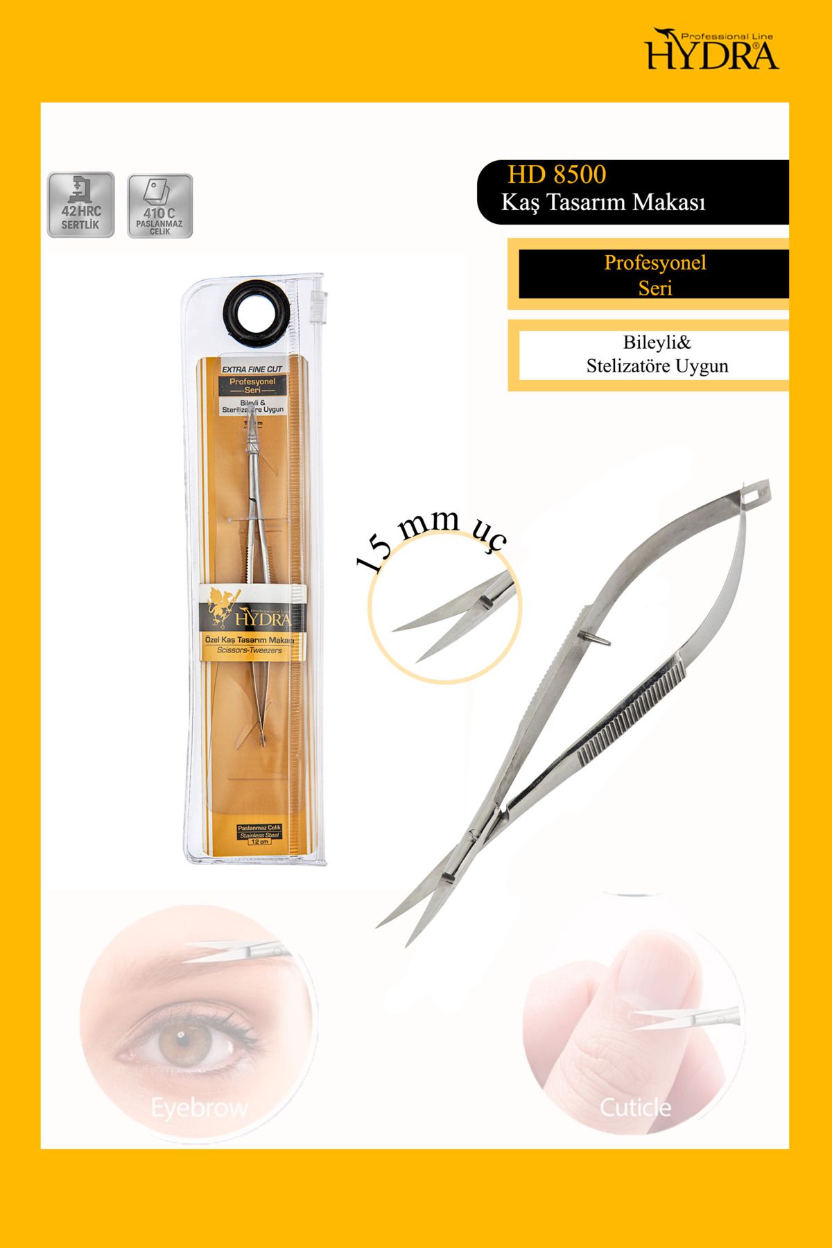 Hydra Tasarım Kaş Makası HD-8500