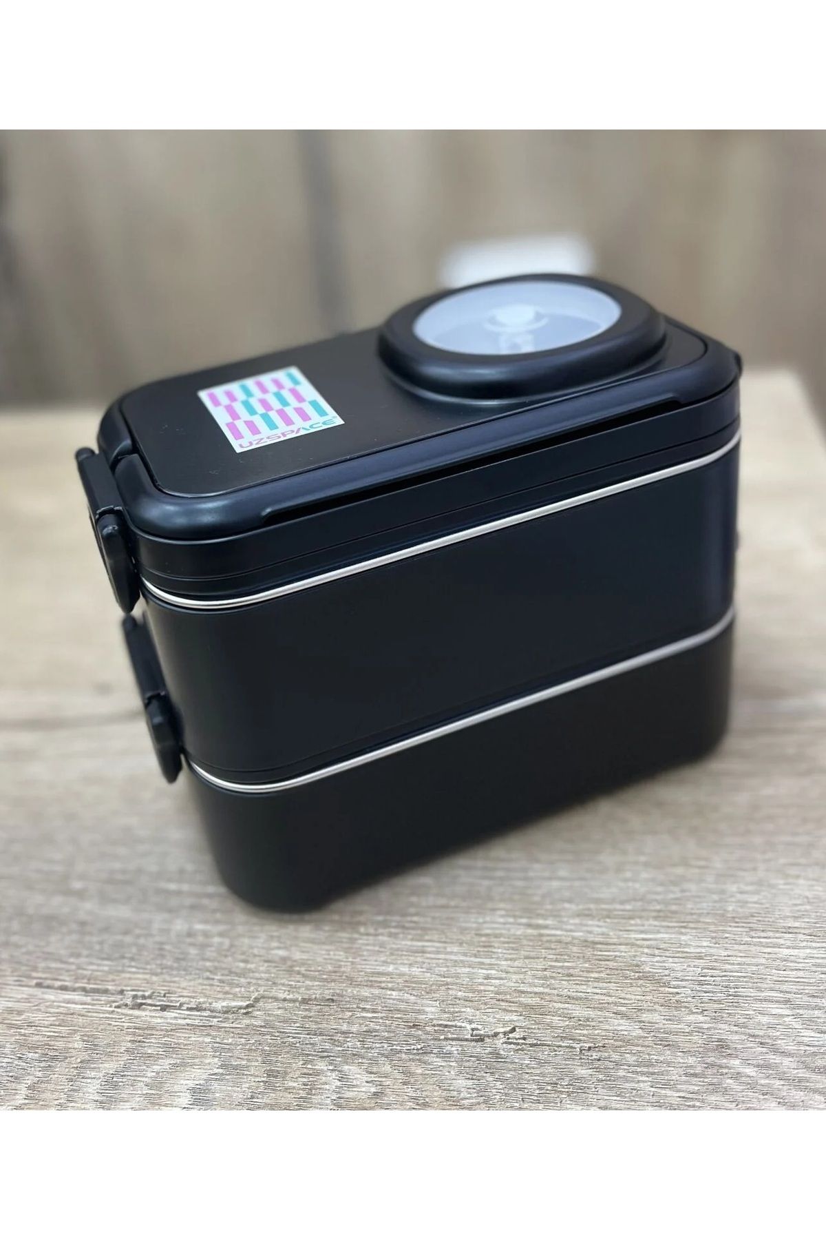 Uzspace KASELİ 2KATLI 1200ML LUNCHBOX