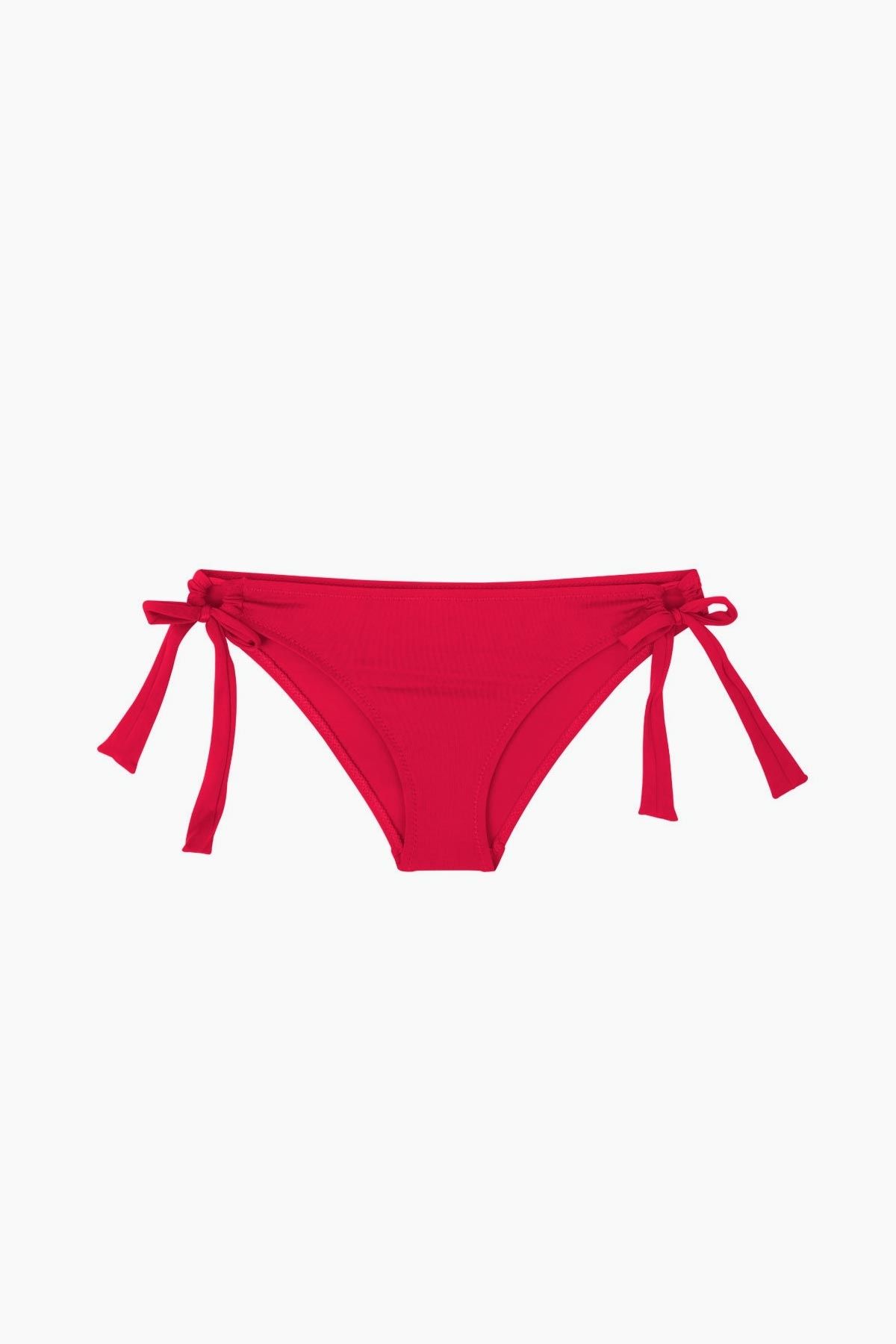 AYYILDIZ-63001 Red Bikini Bottom 4