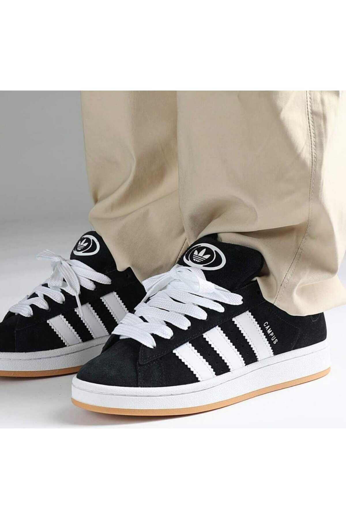 WITH EVERY STEP Unisex Siyah Beyaz Sneaker Spor Ayakkabı