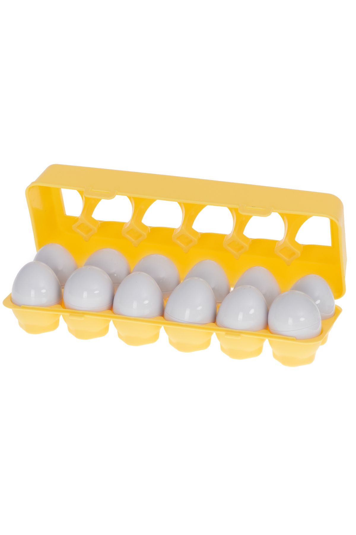 zola-Educational game, puzzle model, box with 12 eggs that hide different numbers, multicolored, made of plastic 6