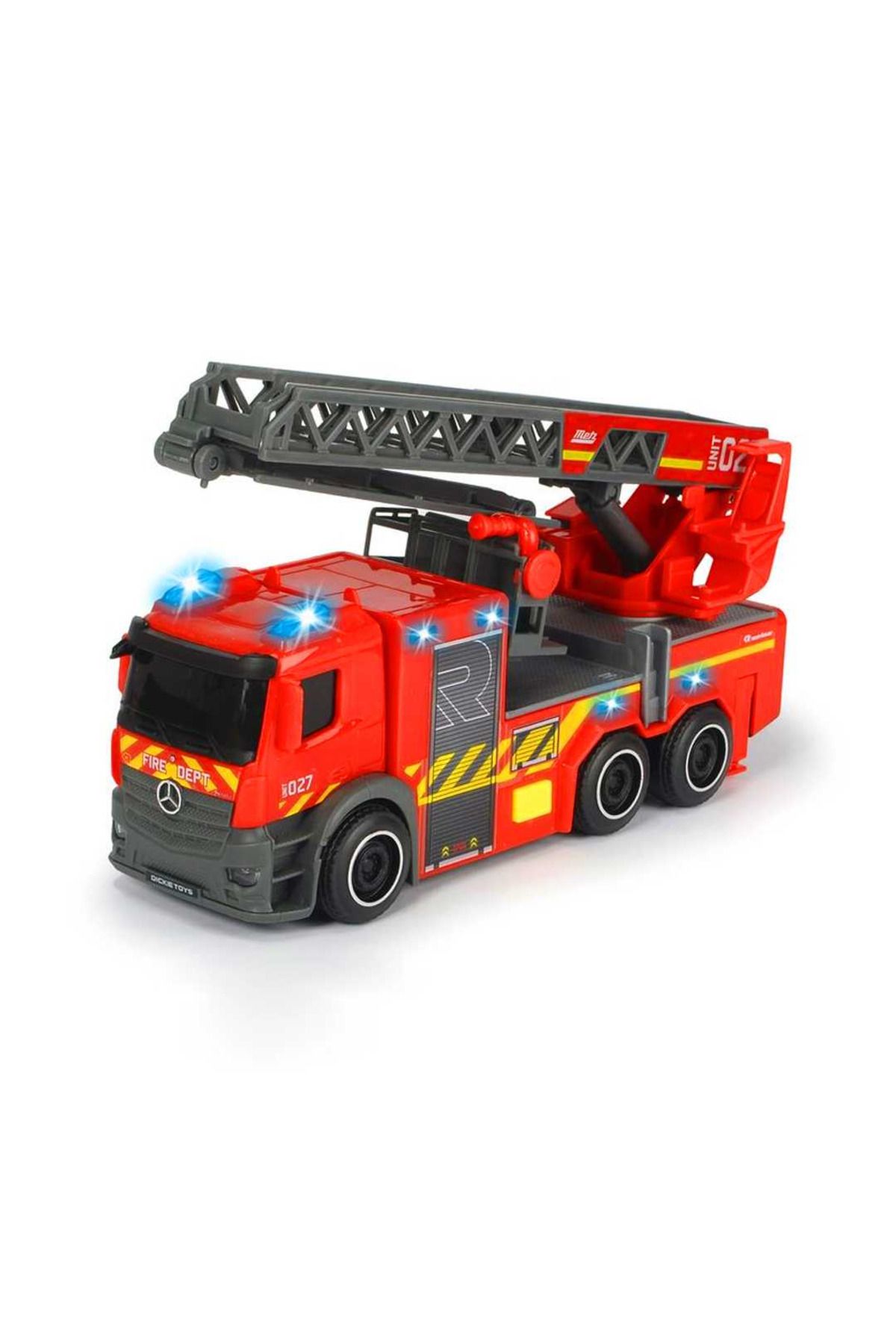 Simba DİCKİE CİTY FİRE LADDER TRUCK SESLİ IŞIKLI 3+