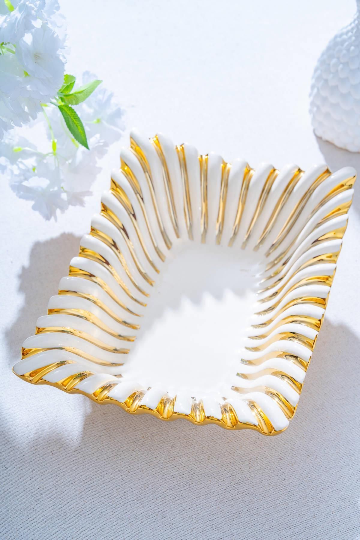 ACAR Alba Dekoratif Sunum Tabak - 30 cm