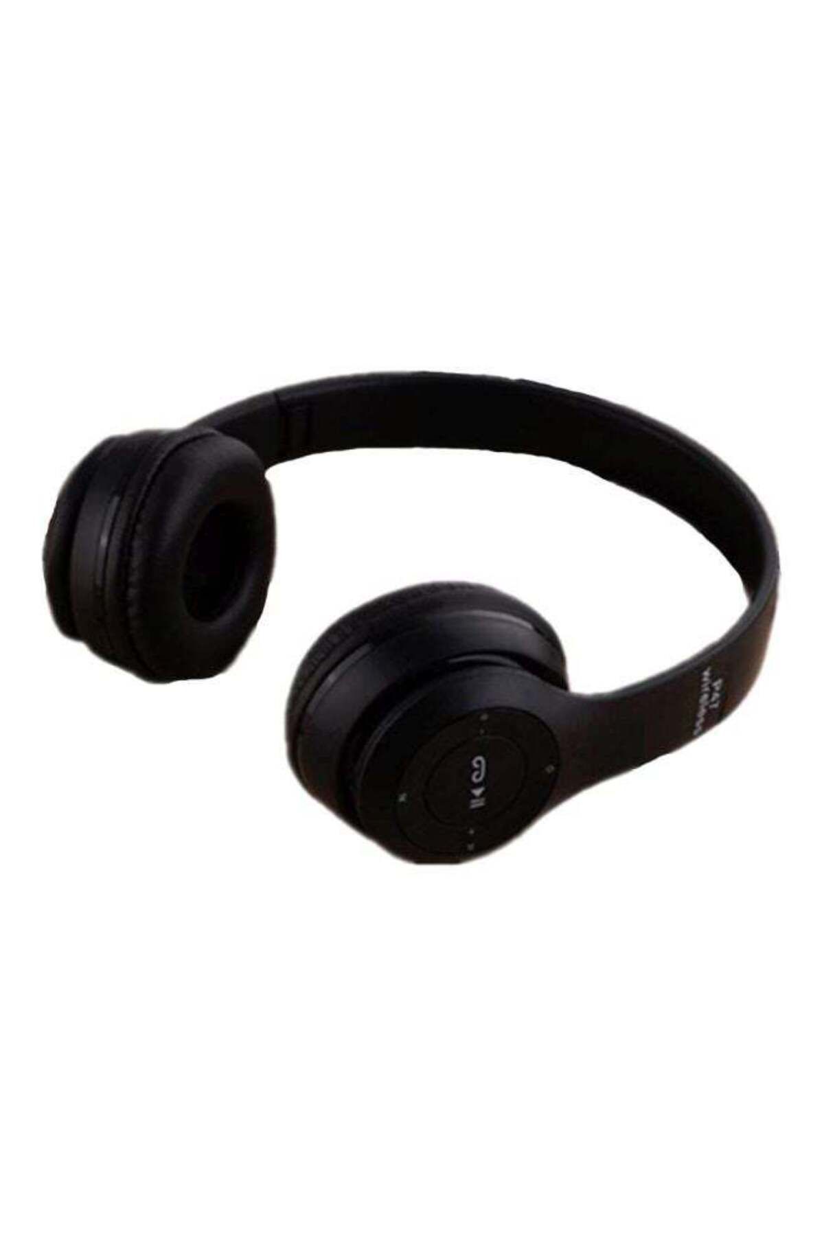 Generic-Bluetooth On-Ear Headphones Black 1