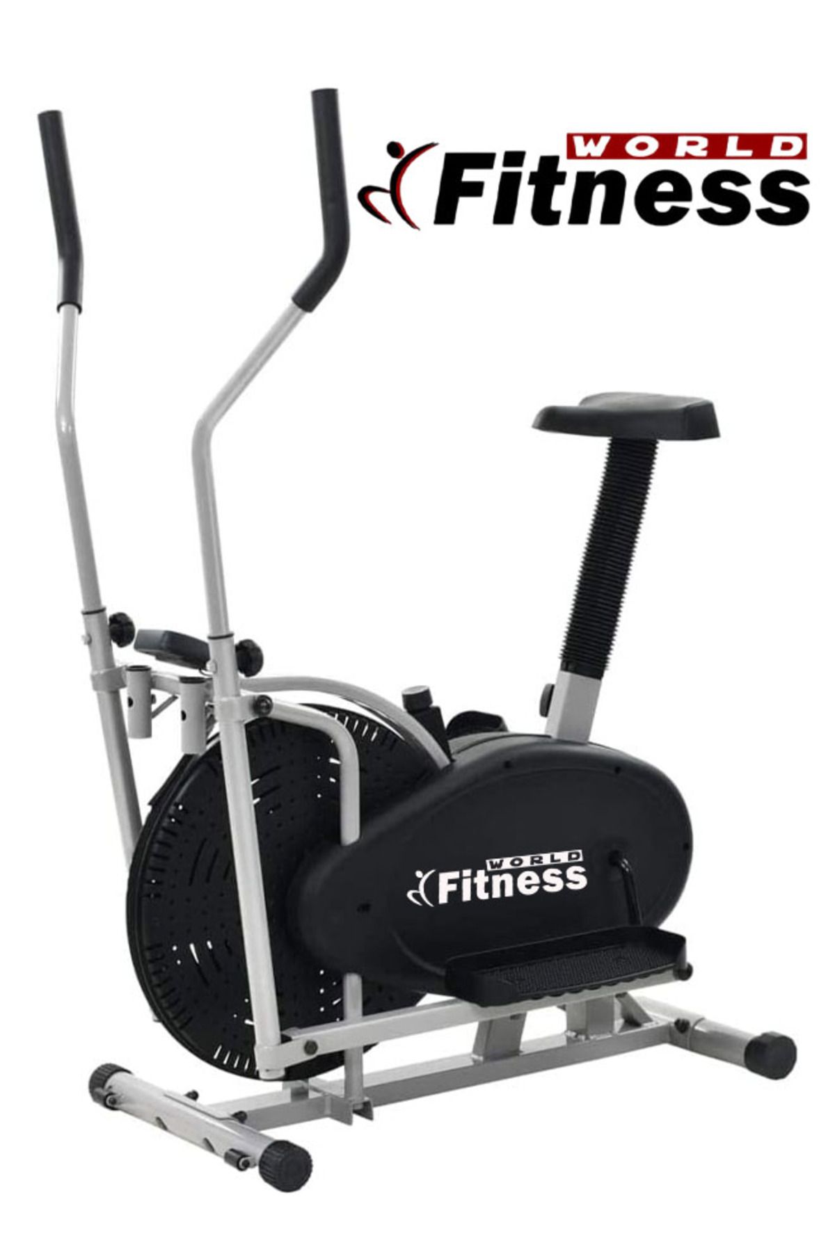 Fitness World-Orbitrek Exercise Bike Elliptical Orbitrek Exercise Machine with LCD Display 2