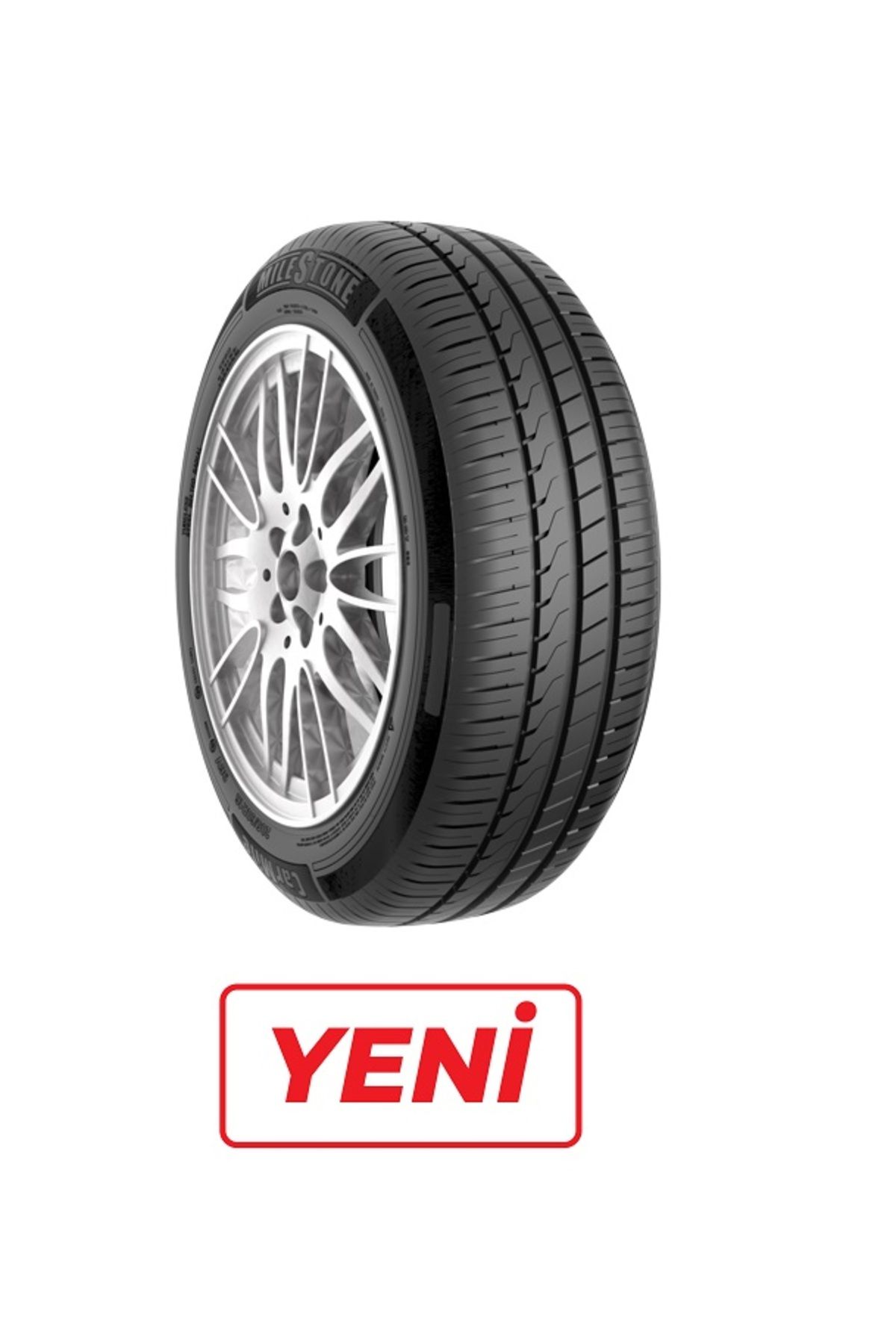 Milestone 165/65 R14 TL79T Carmile Oto Yaz Lastiği (Üretim Yılı :2025)