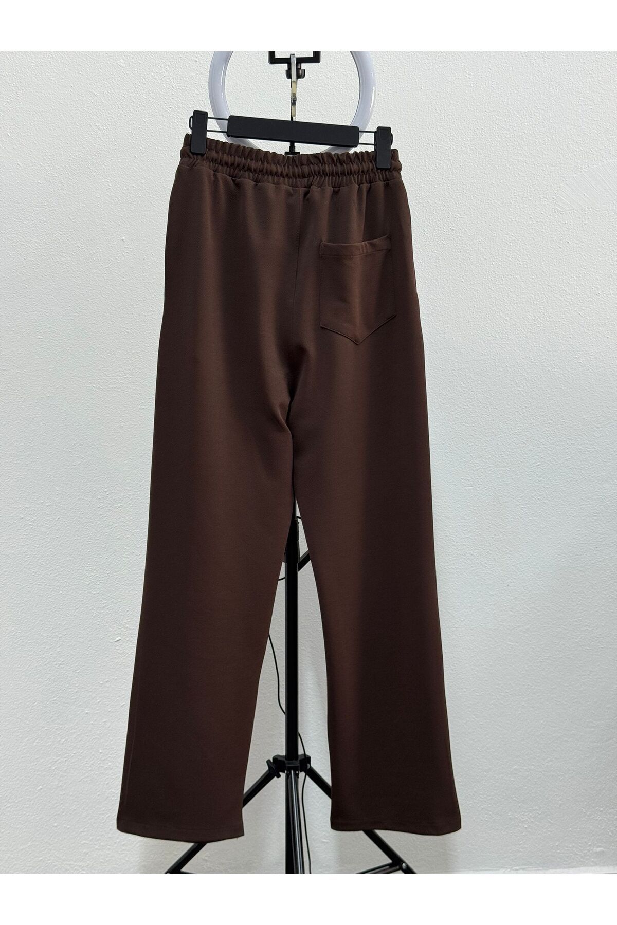 JAKOTTO Likralı Rahat Kesim Beli Lastikli Baggy Pantolon