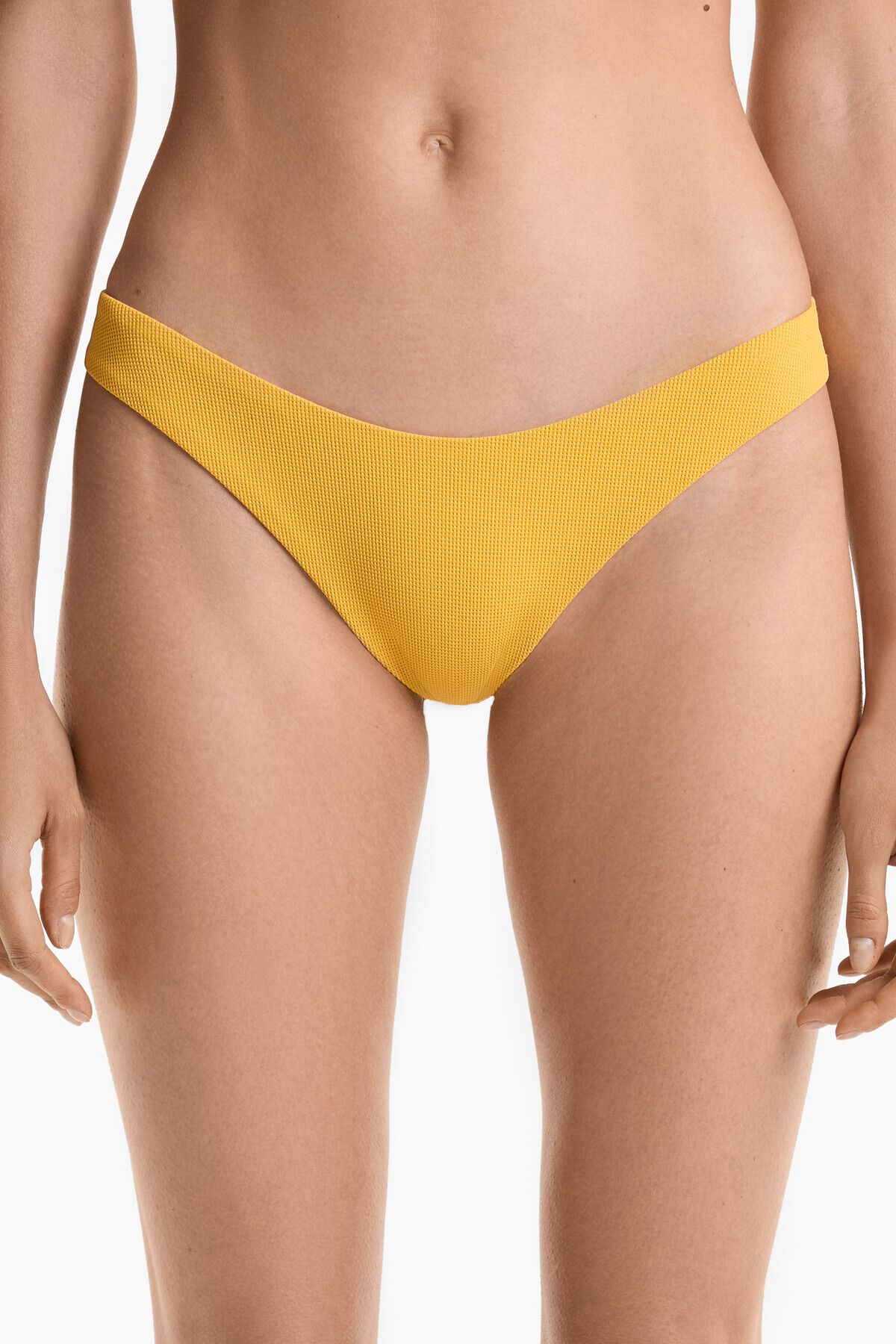 Oysho U kesim pike Brezilya modeli bikini altı