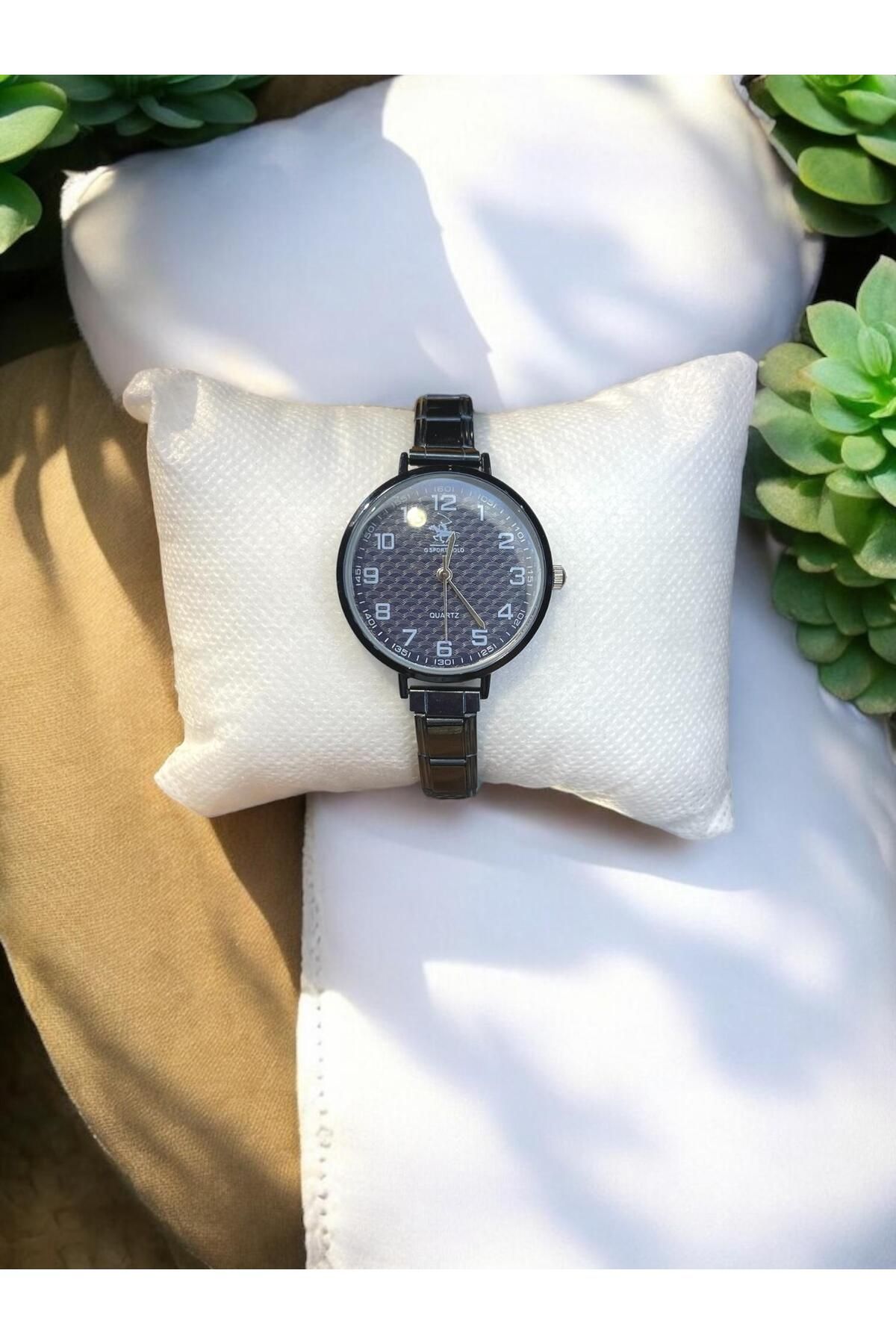 Tio Accessory Çelik Unisex İtalyan Bileklik Kordonlu Lacivert Kadın ve Erkek Saat