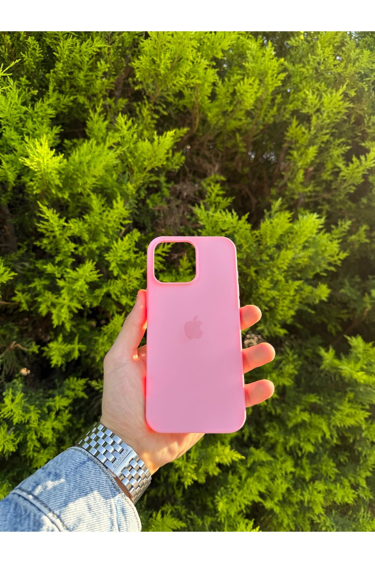 Thelioncase Apple iPhone 16 Pro Max Lansman Uyumlu İçi Kadife Silikon Kılıf