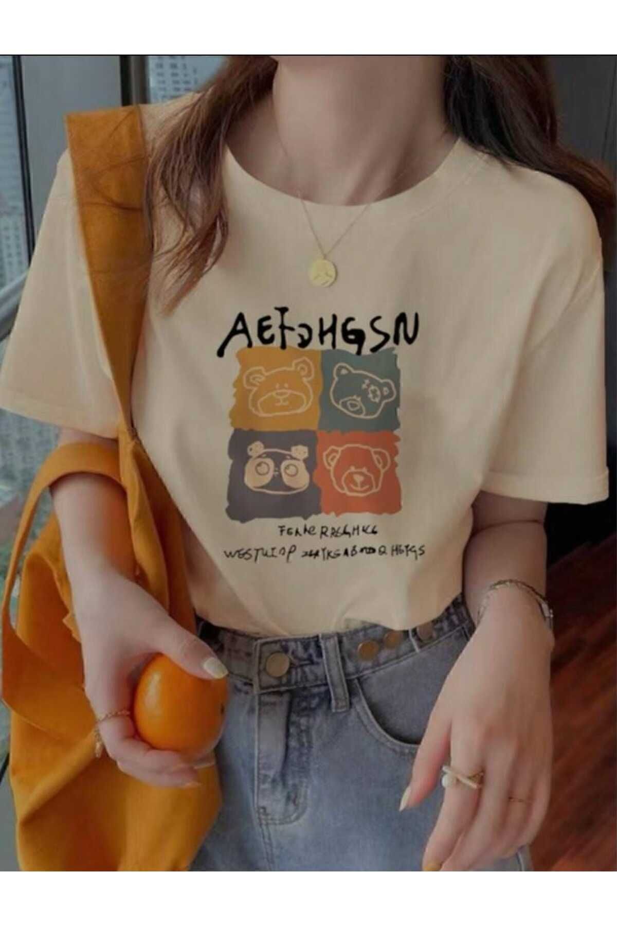 Marclaw Ayıcıklar Baskılı T-shirt