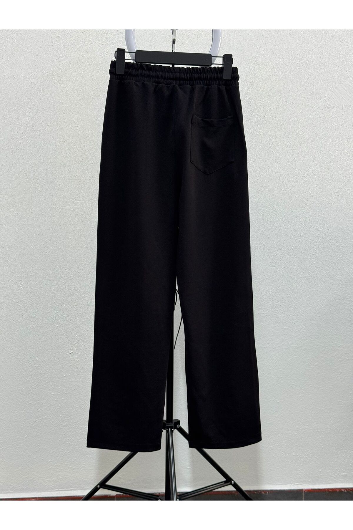 JAKOTTO Likralı Rahat Kesim Beli Lastikli Baggy Pantolon