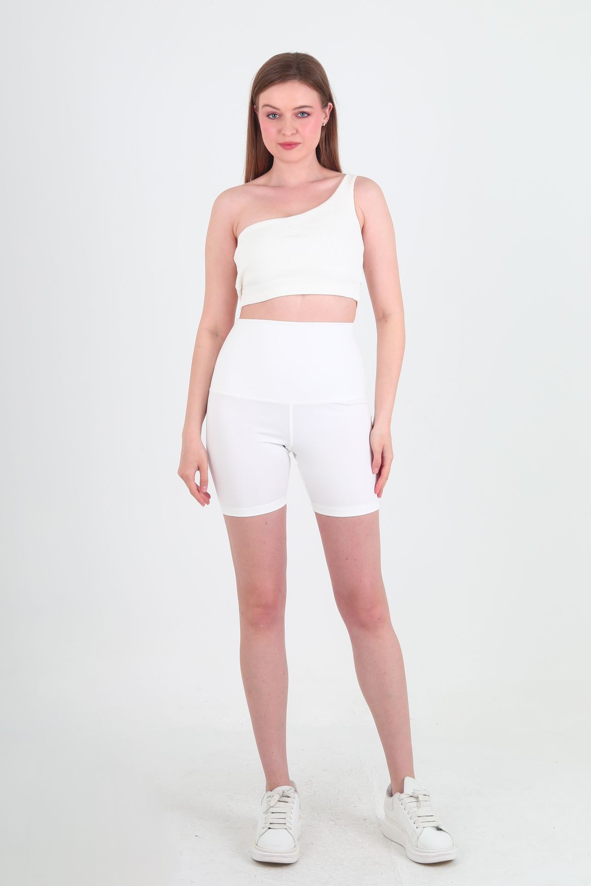 Ala Casual Mut TEK OMUZ RİBANA CROP