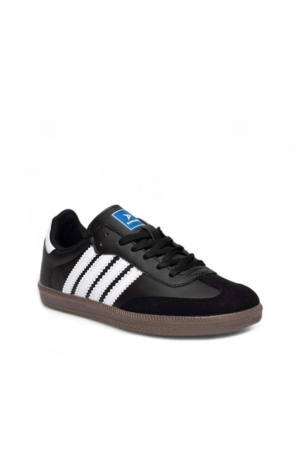 McDark SPOR SİYAH BEYAZ SNEAKER AYAKKABI