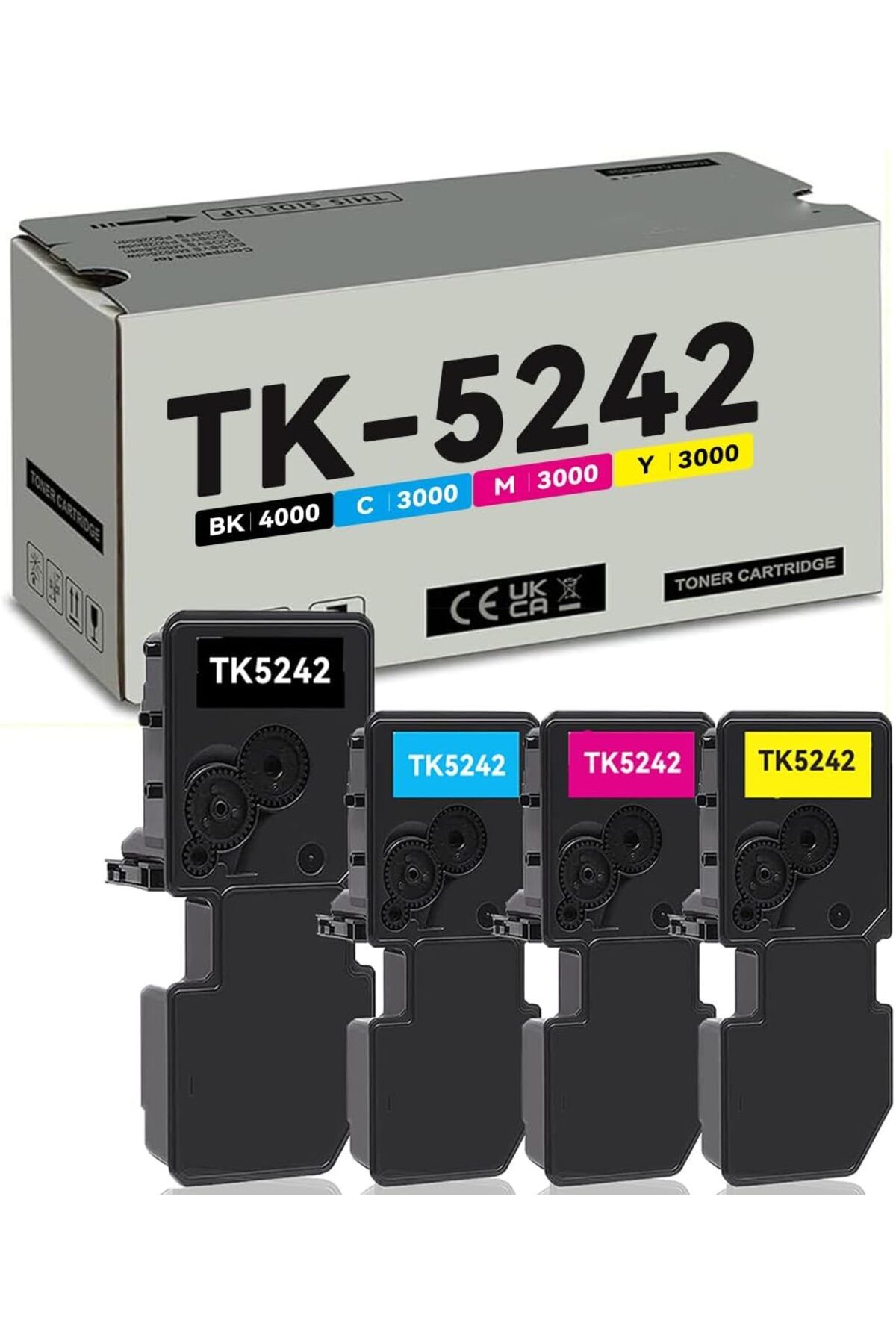 KYOCERA TK-5240K TK-5240C TK-5240M TK-5240Y Toner ECOSYS P5026cdn P5026cdw M5526cdn M5526cdw Printer