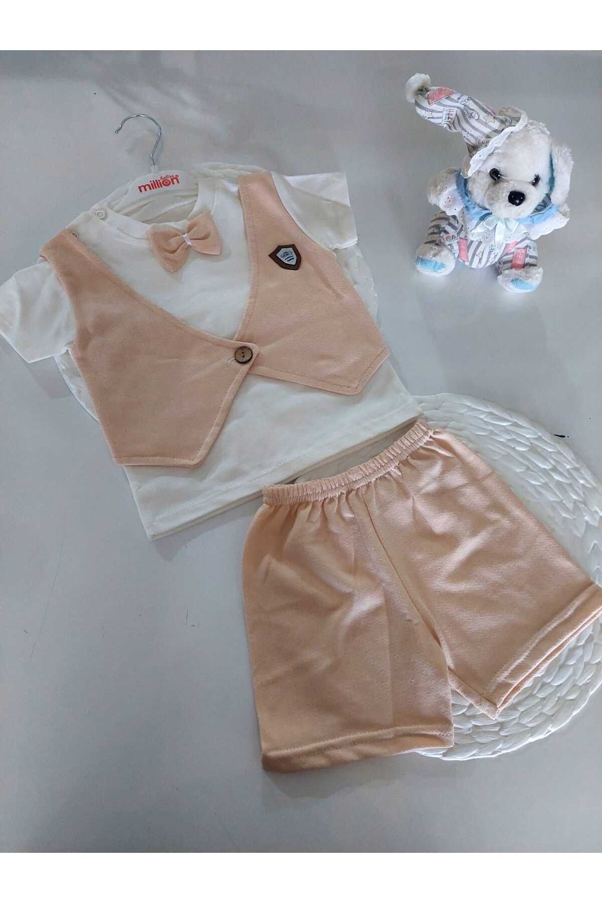 shop ŞORTLU SMOKİN MODEL ERKEK BEBEK TAKIM