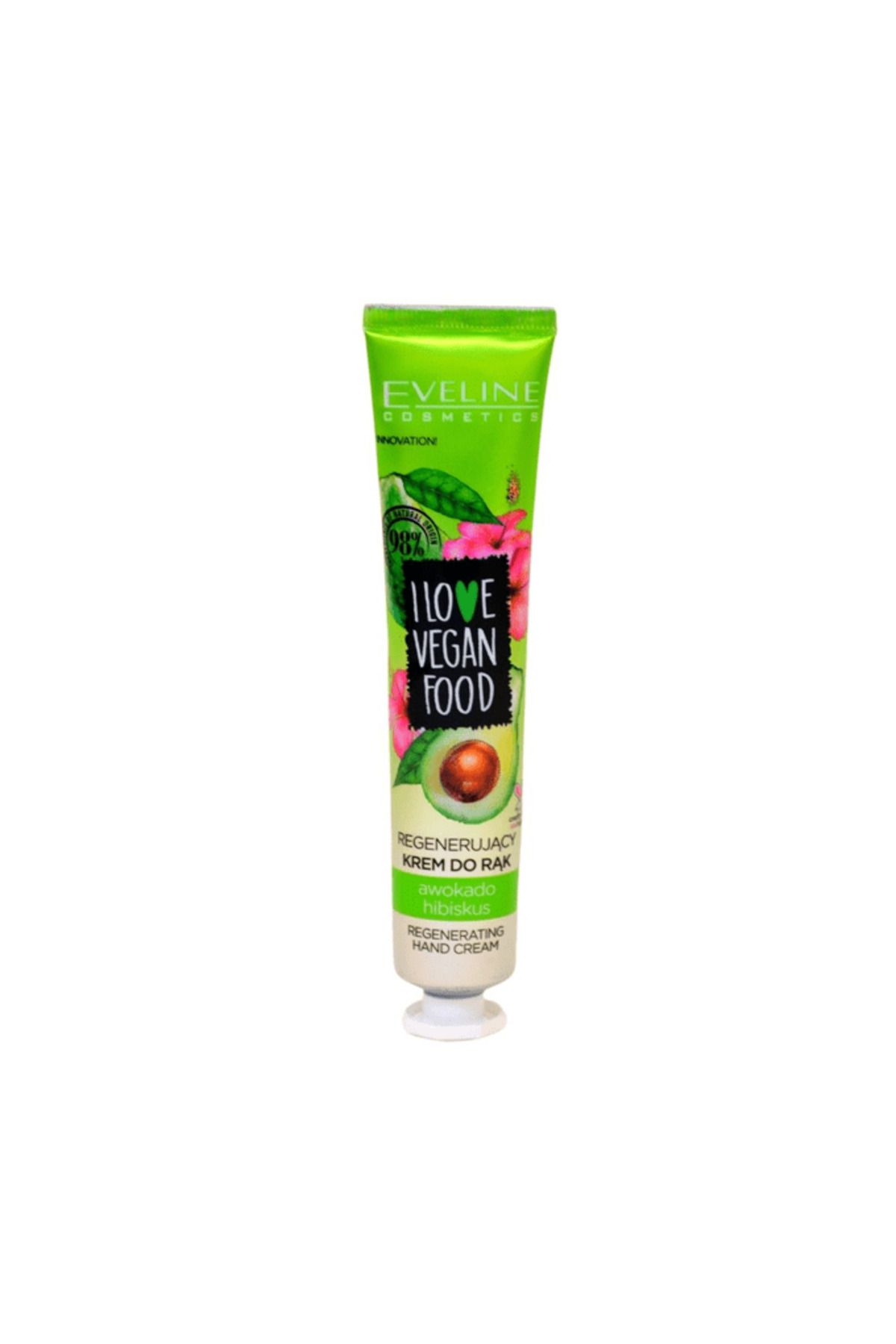 Eveline Cosmetics-Eveline Regenerating Hand Cream with Avocado and Hibiscus Extract - 50 ml 2