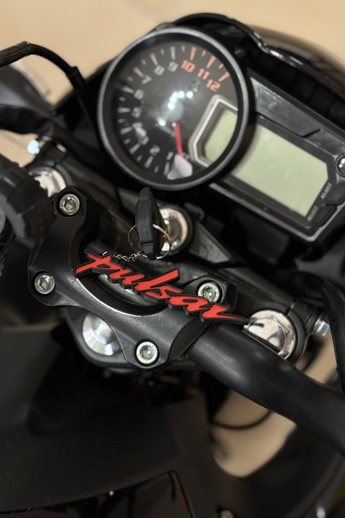 Banxtre-Red Pulsar Keychain for Bajaj Pulsar Group (1 Pcs) 4