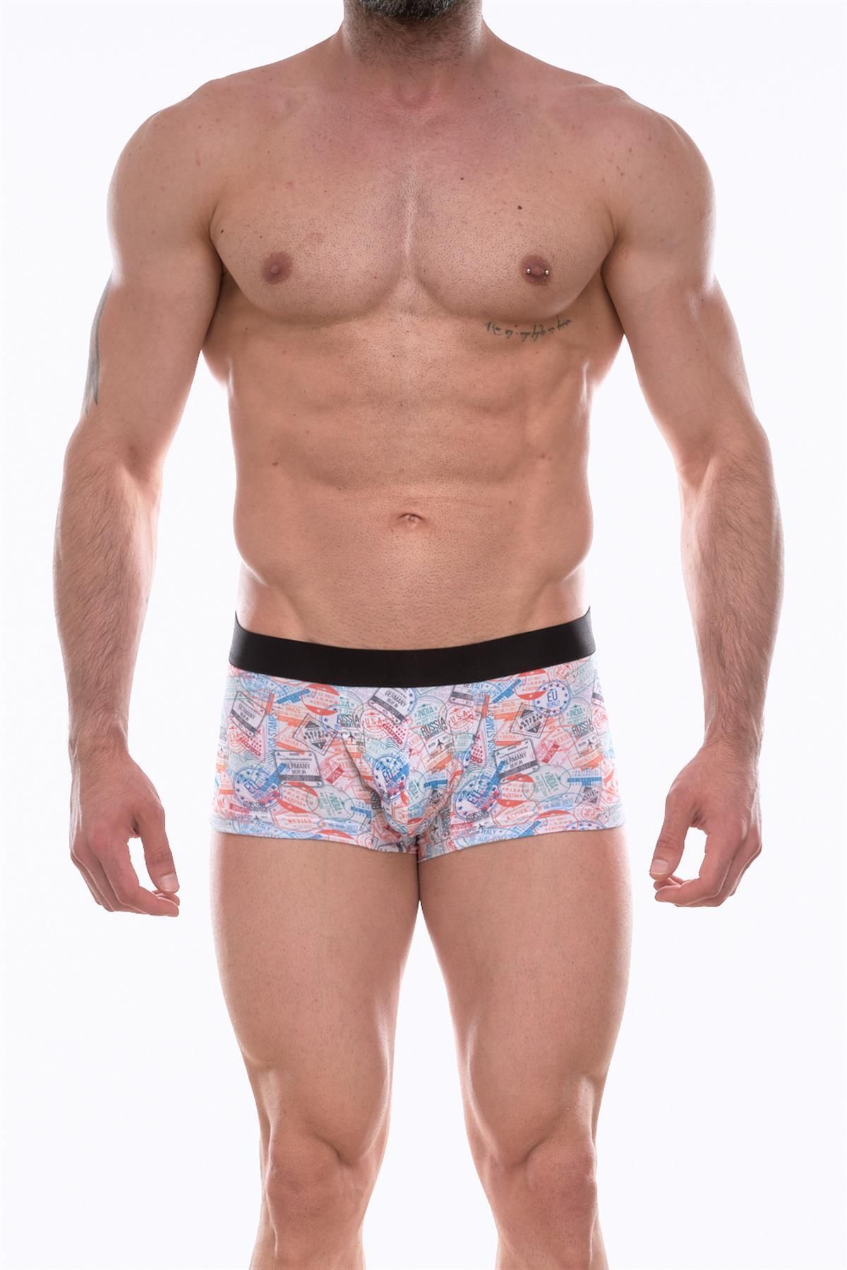FantaziAtölyesi Don Moris Erkek Desenli Boxer