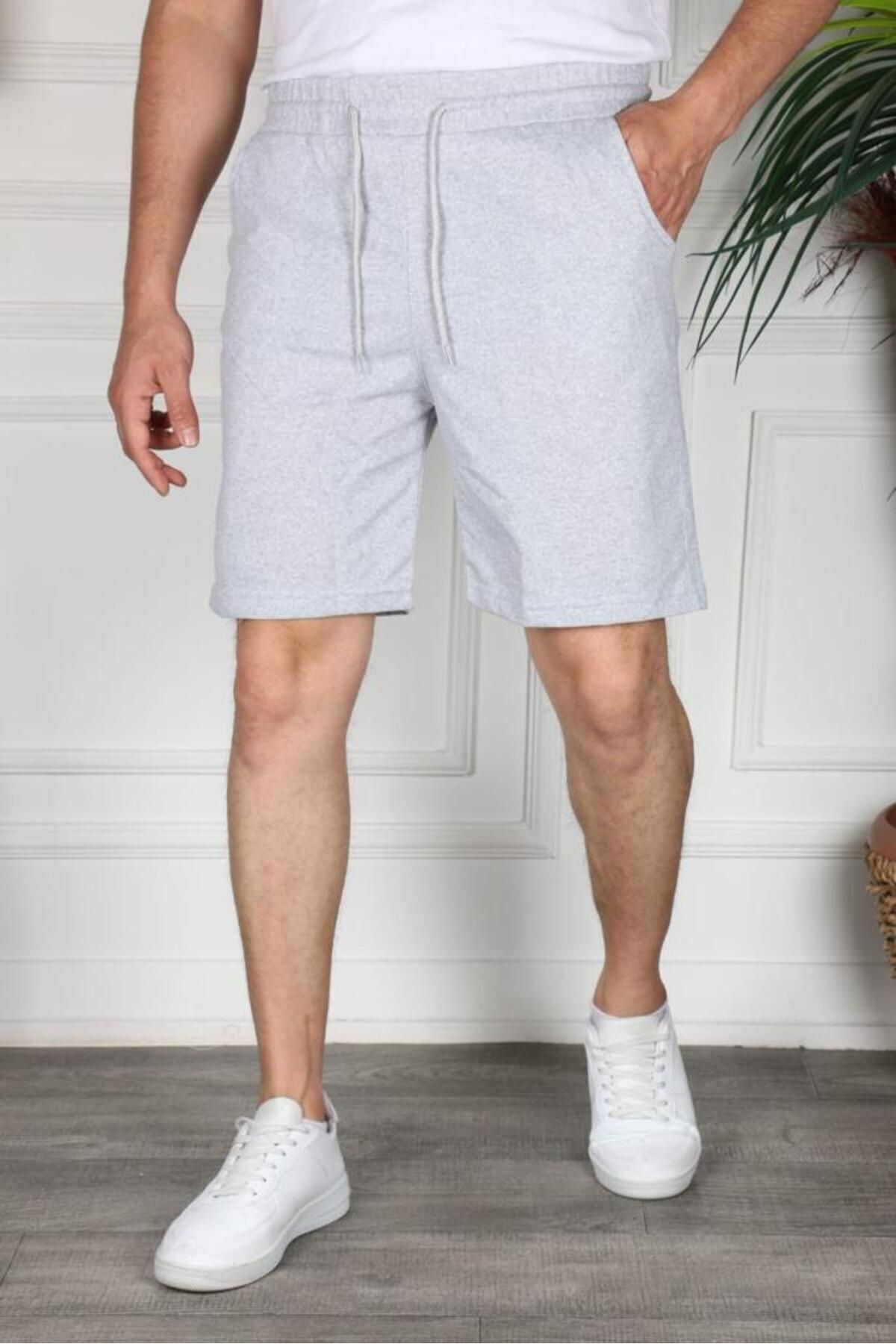 SURMARİ Rahat Kalıp Unisex 2 İplik Spor Şort