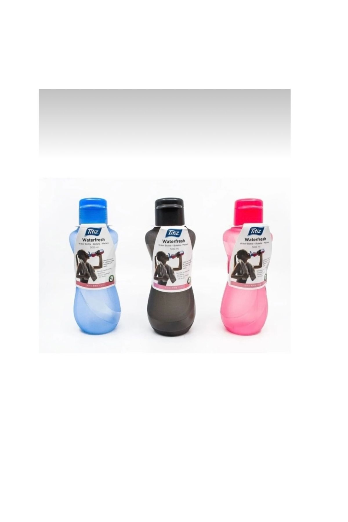 abnturk Waterfresh Lüks Renkli Su Matara Suluk 500ml