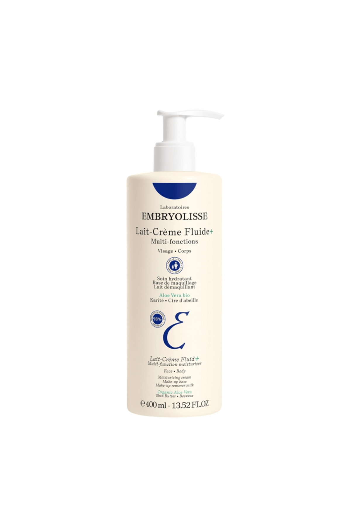 Embryolisse-Embryolisse Lait-Creme Fluid Multi -Function Nourishing Moisturizer - 400 ml 1