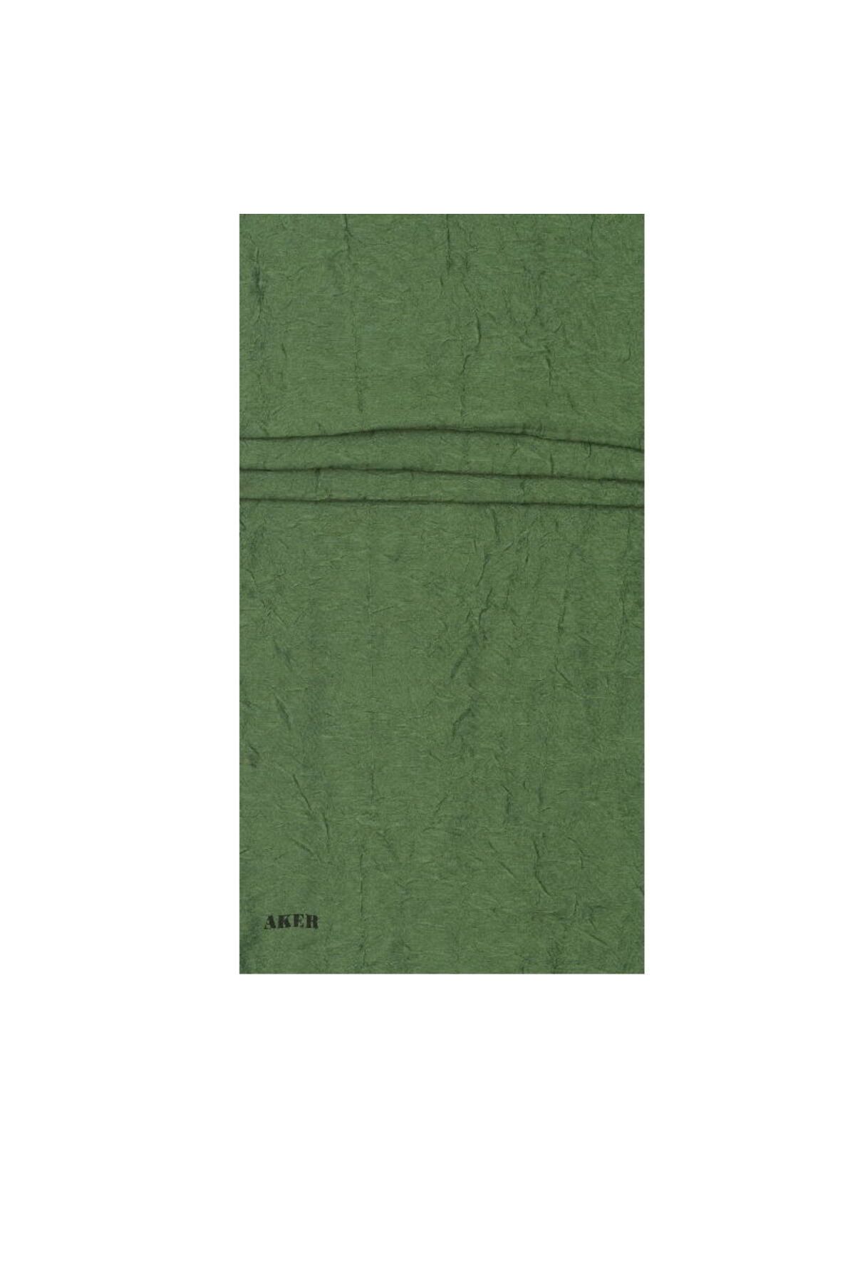 Aker Kraş Şal - 6060700-956 Yeşil Tonu