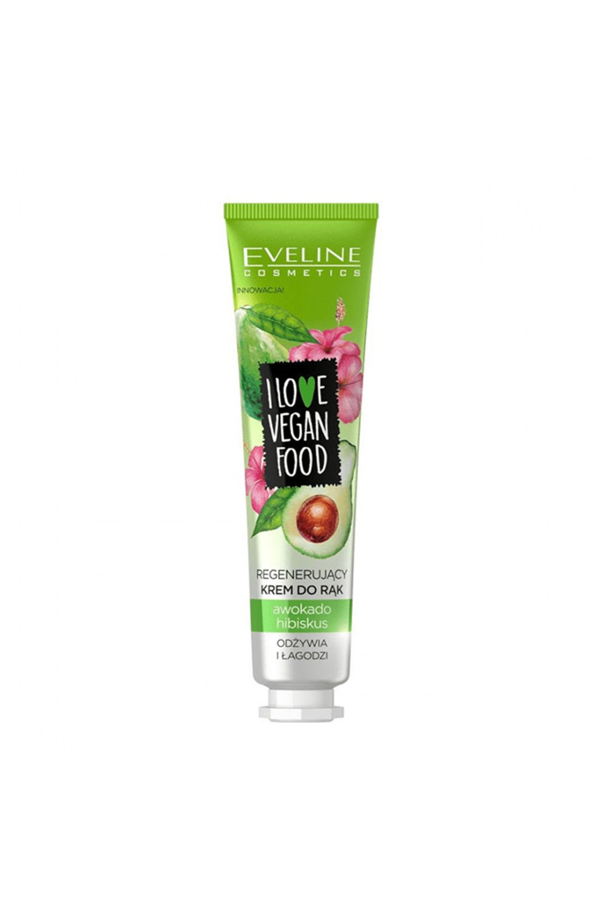 Eveline Cosmetics-Eveline Regenerating Hand Cream with Avocado and Hibiscus Extract - 50 ml 1