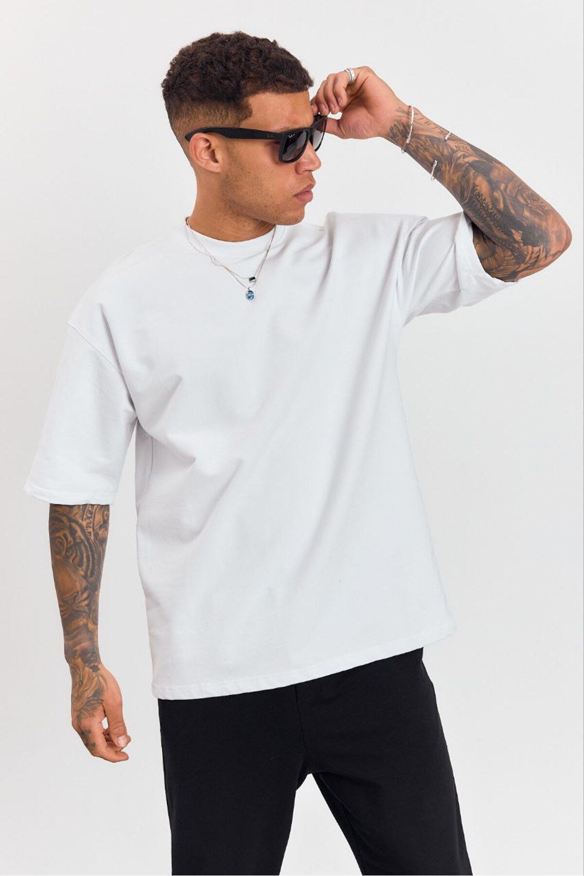 Risk Wear Basic Oversize Tişört