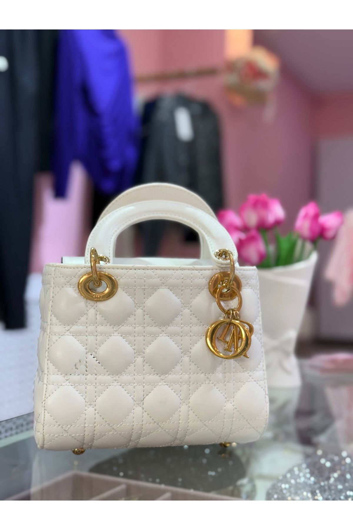 Elya moda evi Beyaz Çanta