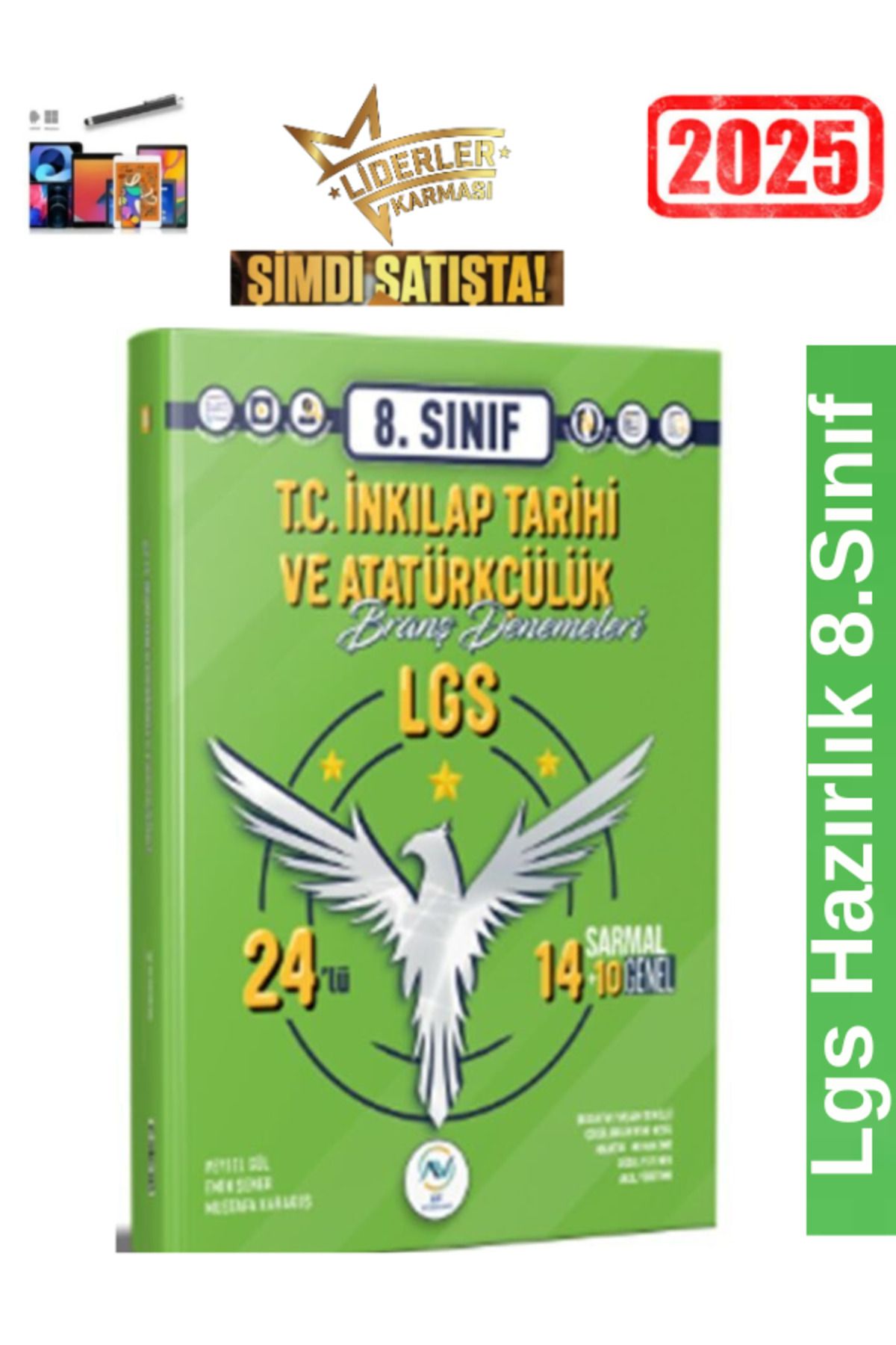 Ens Yayıncılık AV YAYINLARI 8.Sınıf İnkılap Tarihi 20 li Branş Deneme+Android Kalem