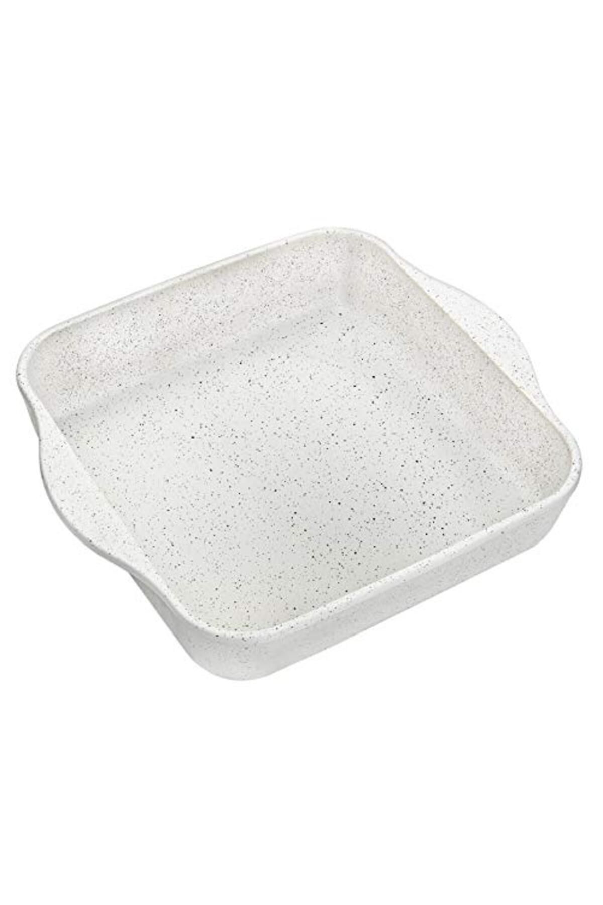 ShopZum Pasabahce Non-stick Kare Krem Fırın Tepsisi, 2000cc, Pb-59034-gr, Şeffaf