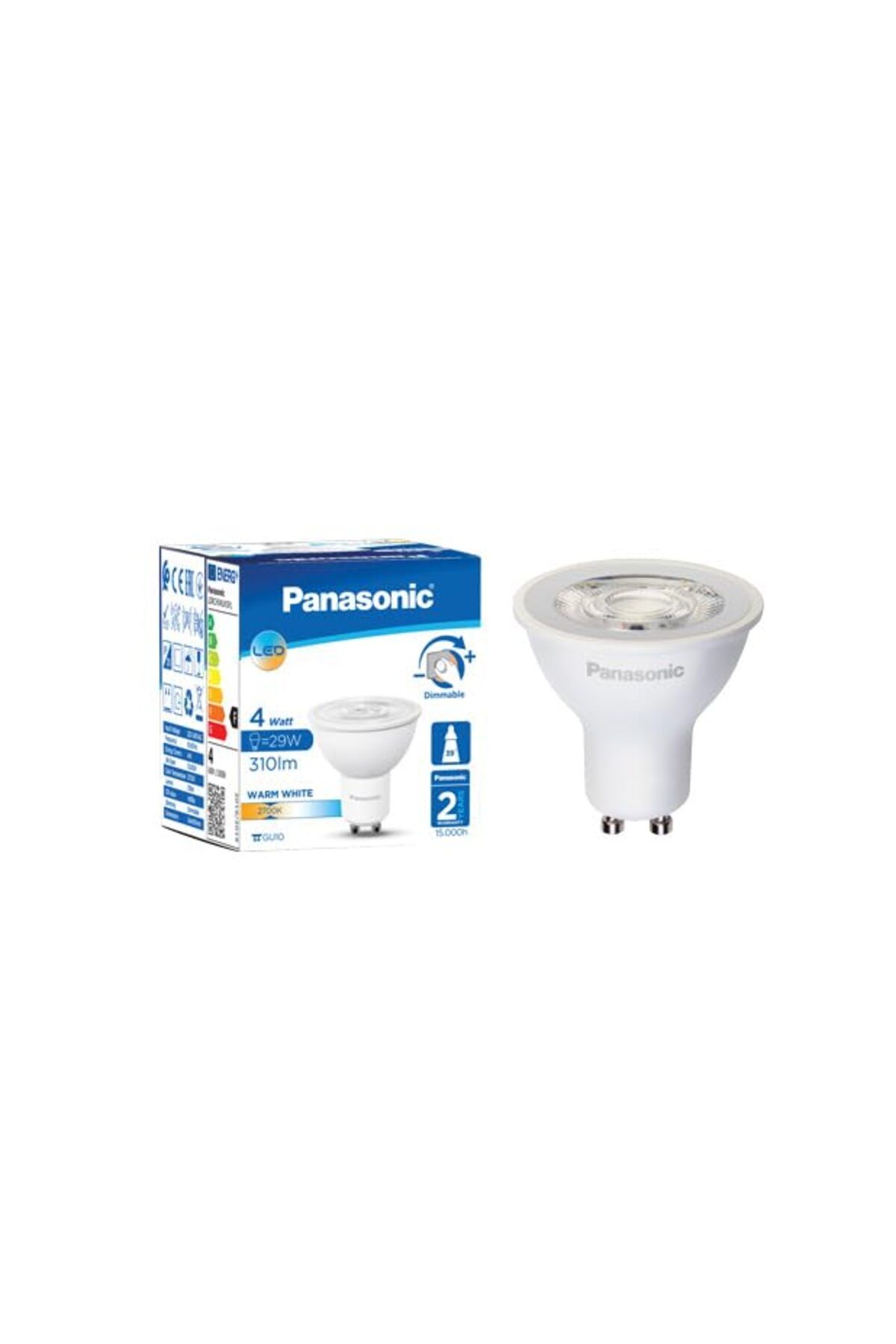 ShopZum Gu10 Led Dim Lamba 4W 310Lm 2700K