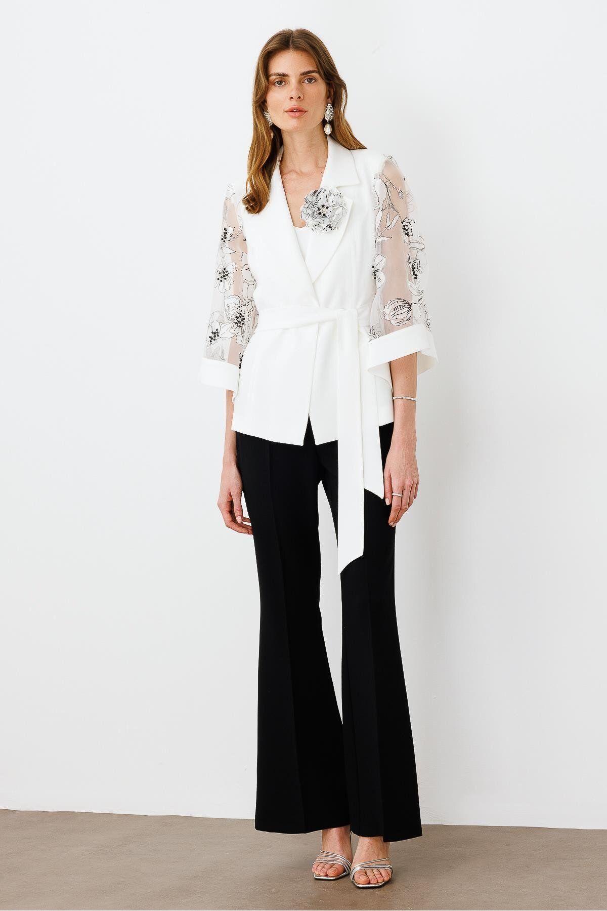 Moda İlgi Modailgi Bol Paça Pantolon - 70029,70039 Siyah