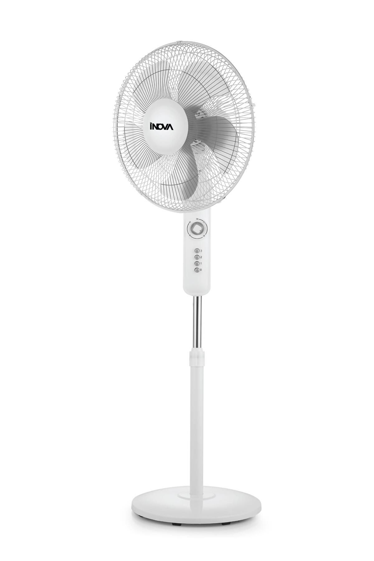 herevdeinova İnova Samyeli 16 İnç 40 Cm 65 Watt Zaman Ayarlı 5 Pervane Lüks Vantilatör