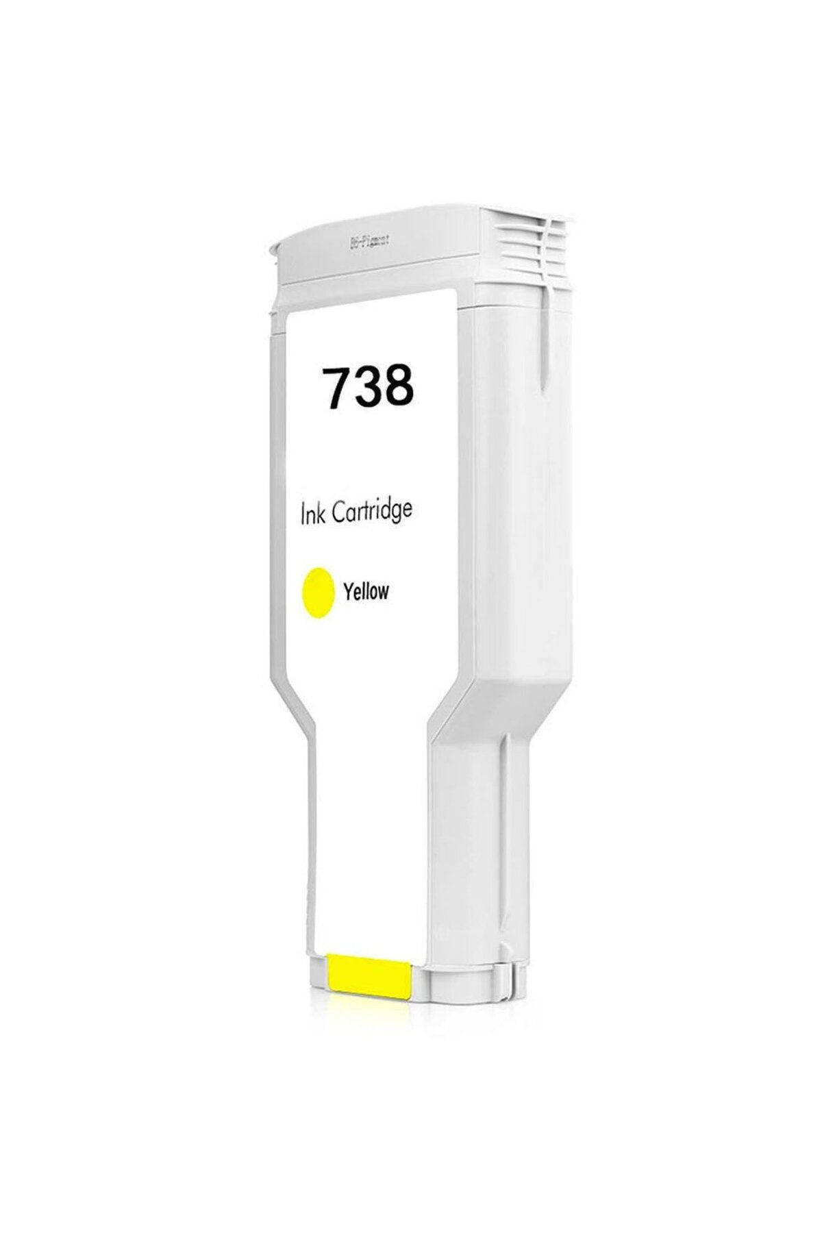 PHOTOINK HP 738XL 676M8A Sarı Yüksek Kapasiteli Muadil Kartuş 300ML HP T850, HP T950