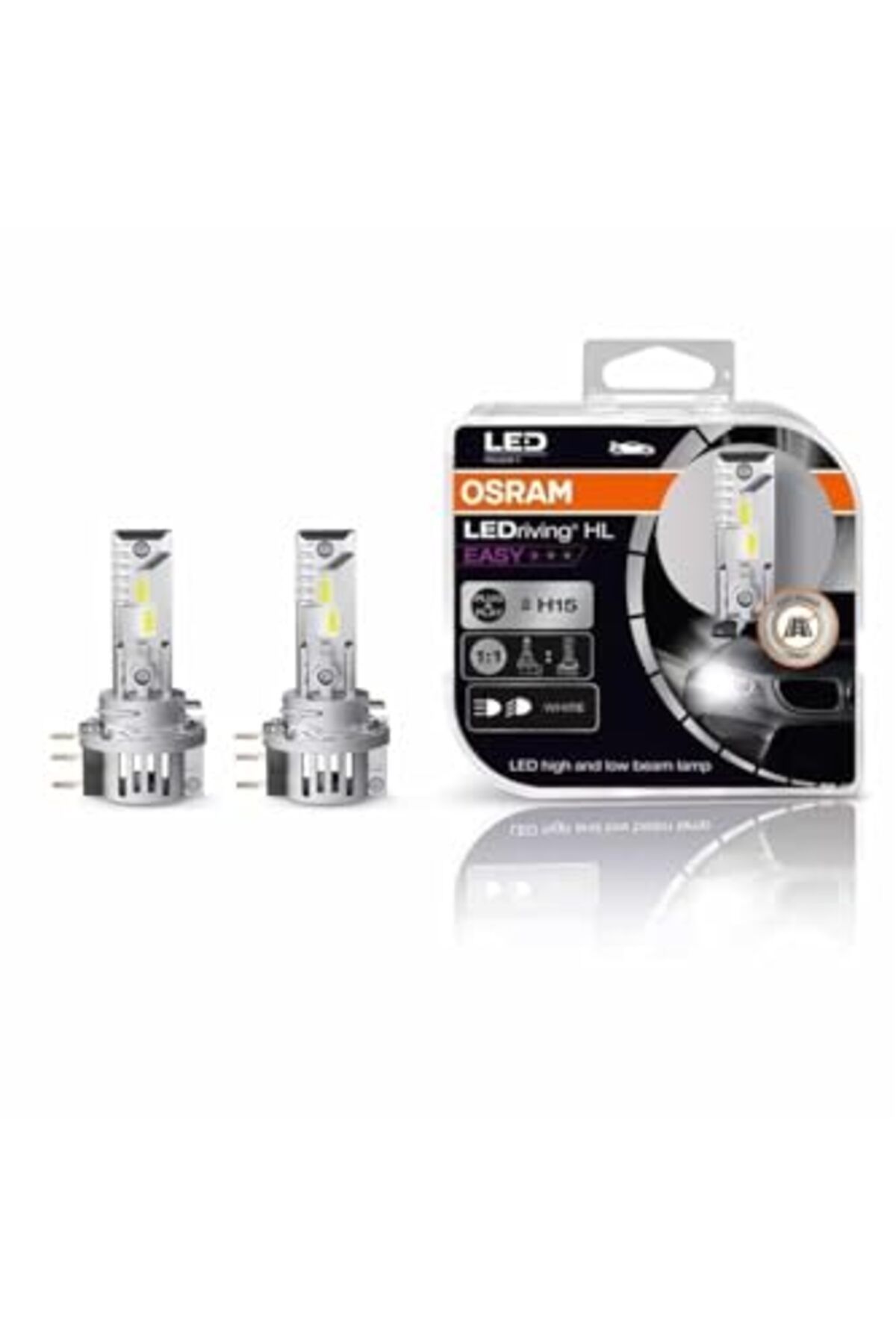 ShopZum H15 Led Far Ampulü Ledriving Hl Easy 64176Dwesy-Hcb (Takım - 2 Adet)