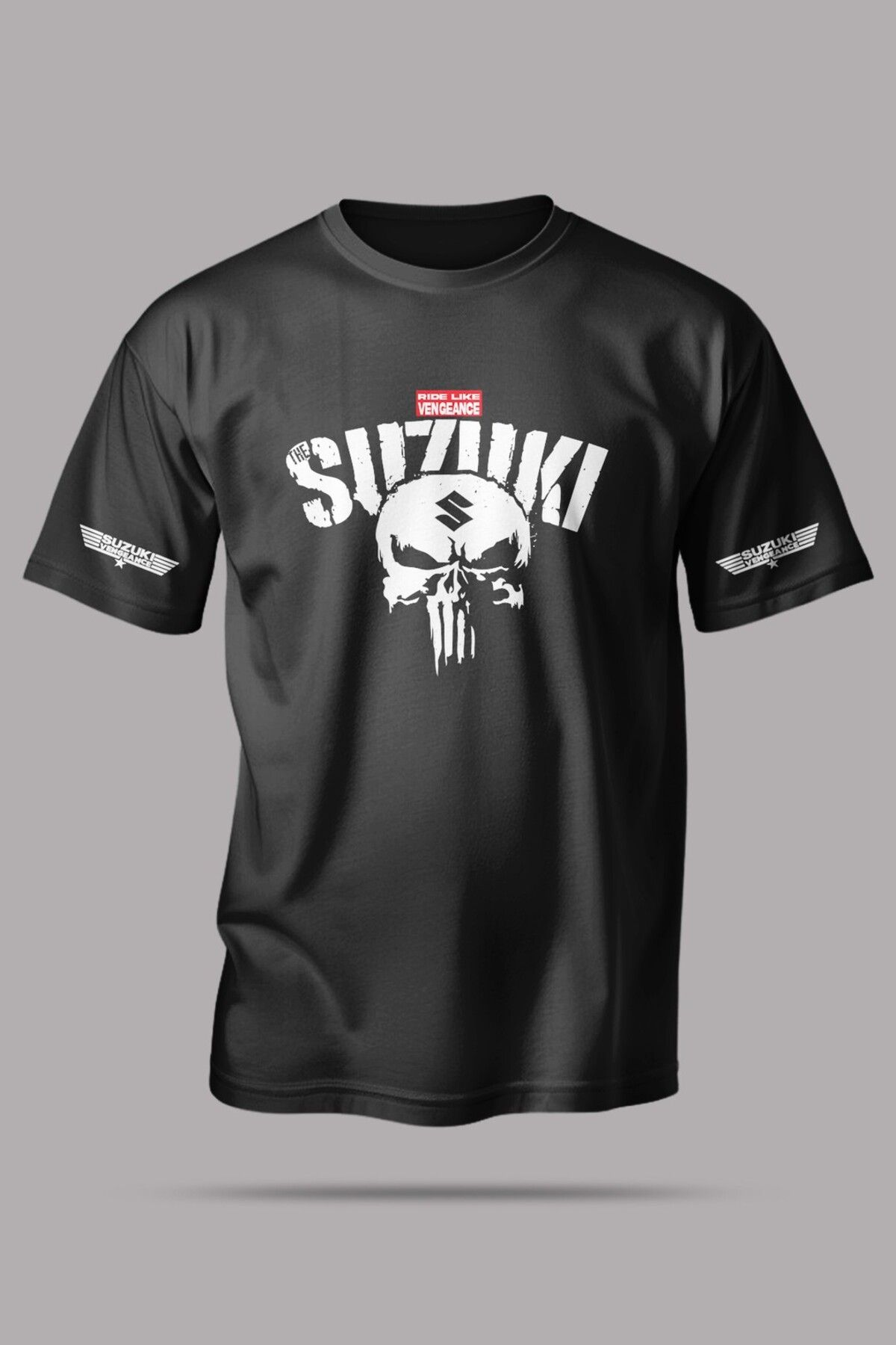 BJACKS THE SUZUKI – Ride Like Vengeance | Premium Motosiklet Ruhlu Tişört