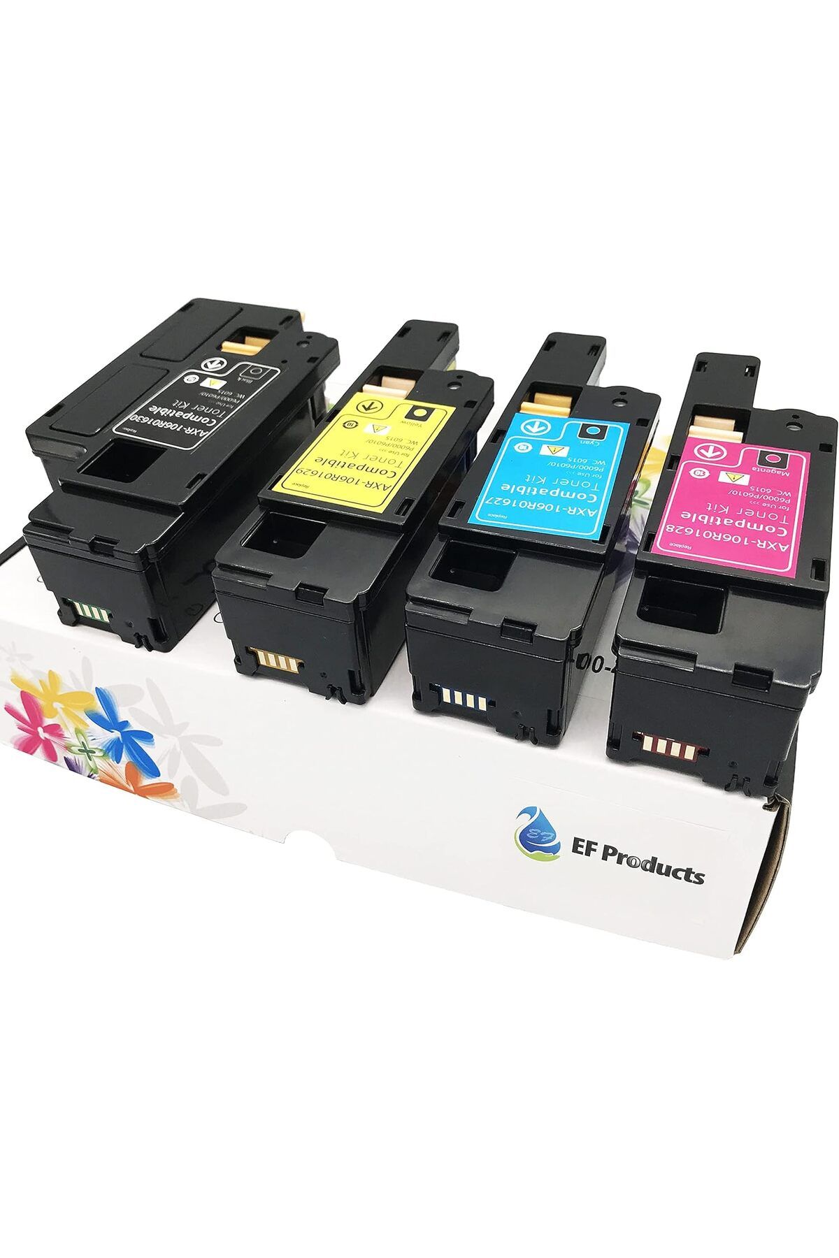 Xerox 6020 6022 6027 6025 (Black 106R02759, Cyan 106R02756, Magenta 106R02757, Yellow 106R02758)